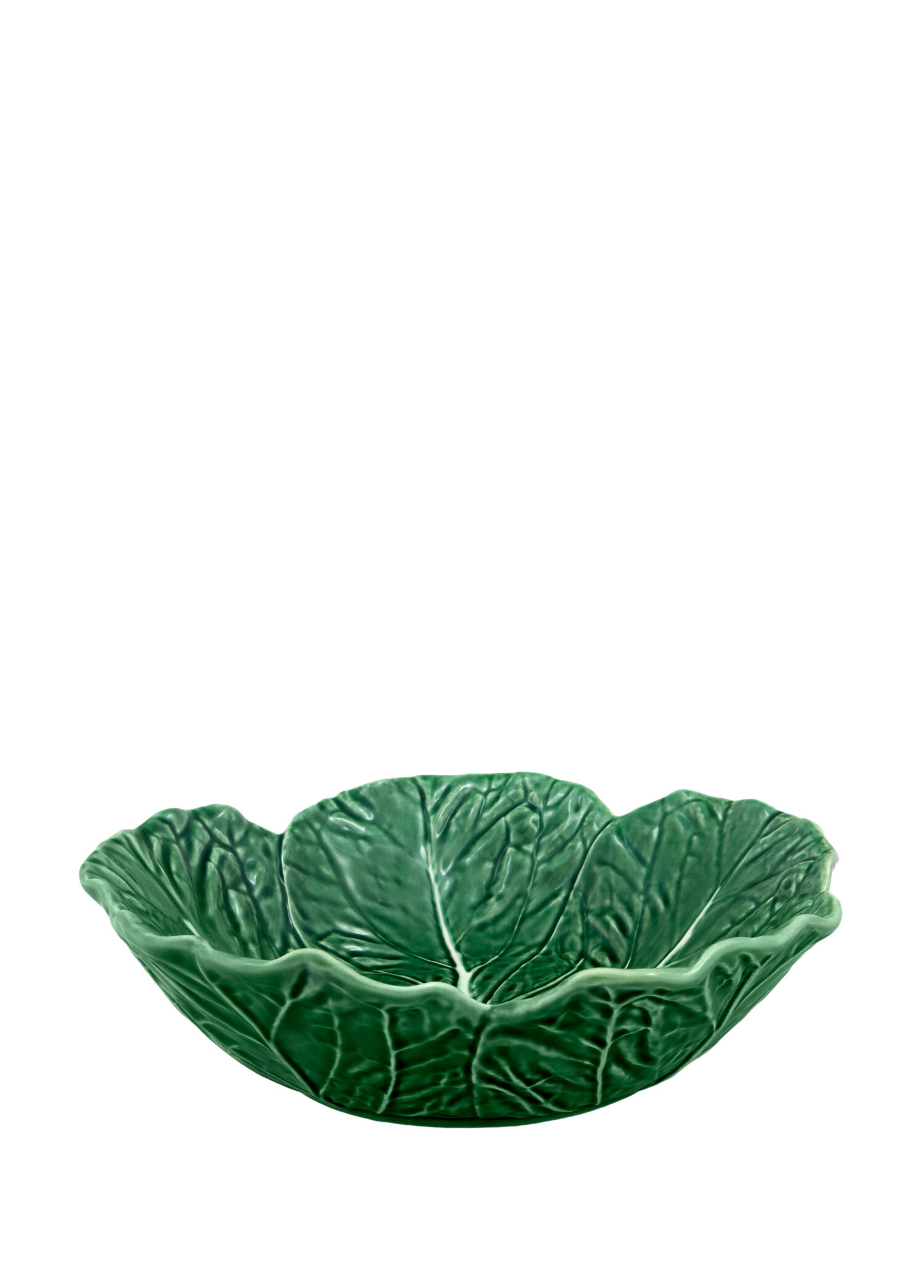 Cabbage Yeşil Seramik Servis Kasesi 29 cm
