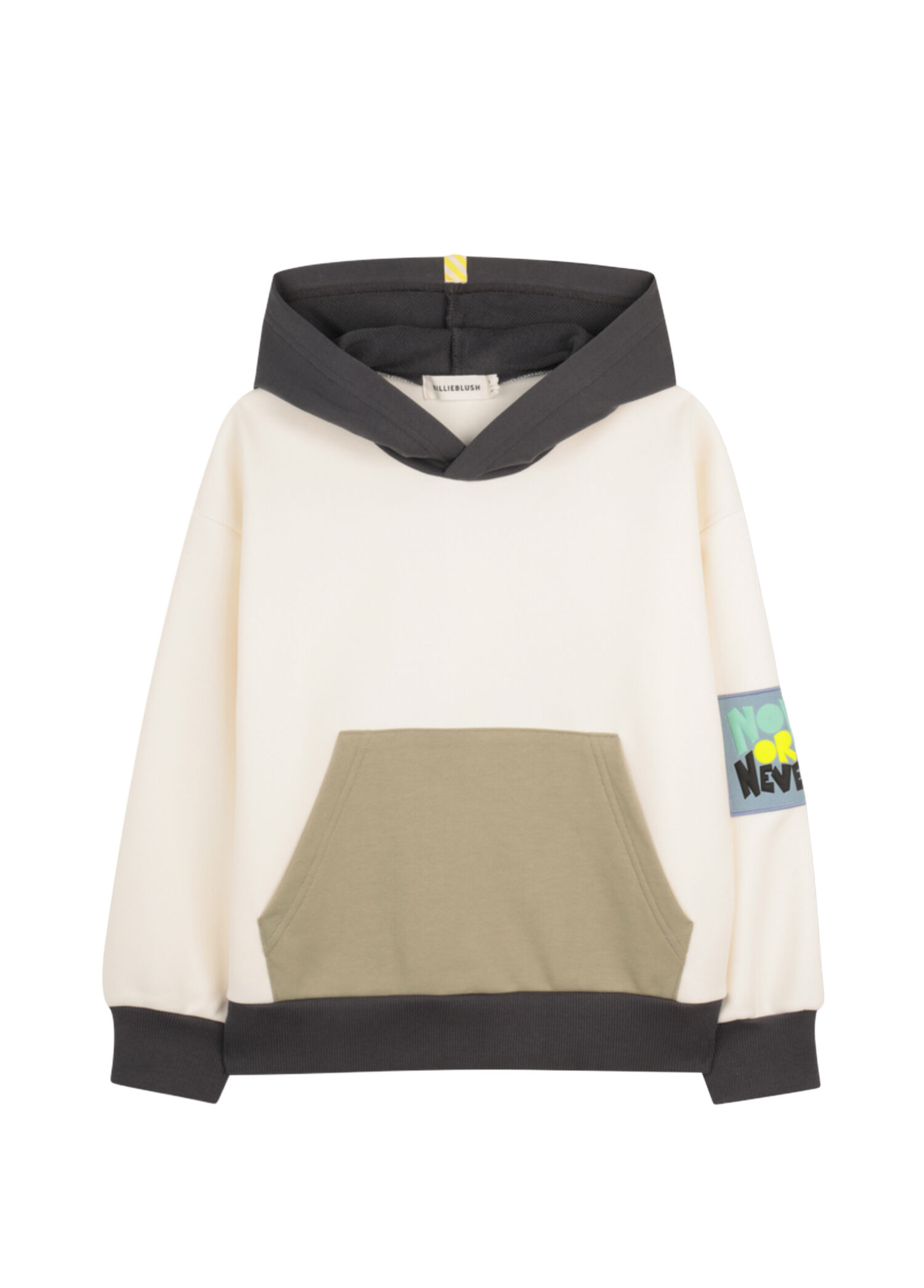 Krem Kahverengi Erkek Çocuk Sweatshirt