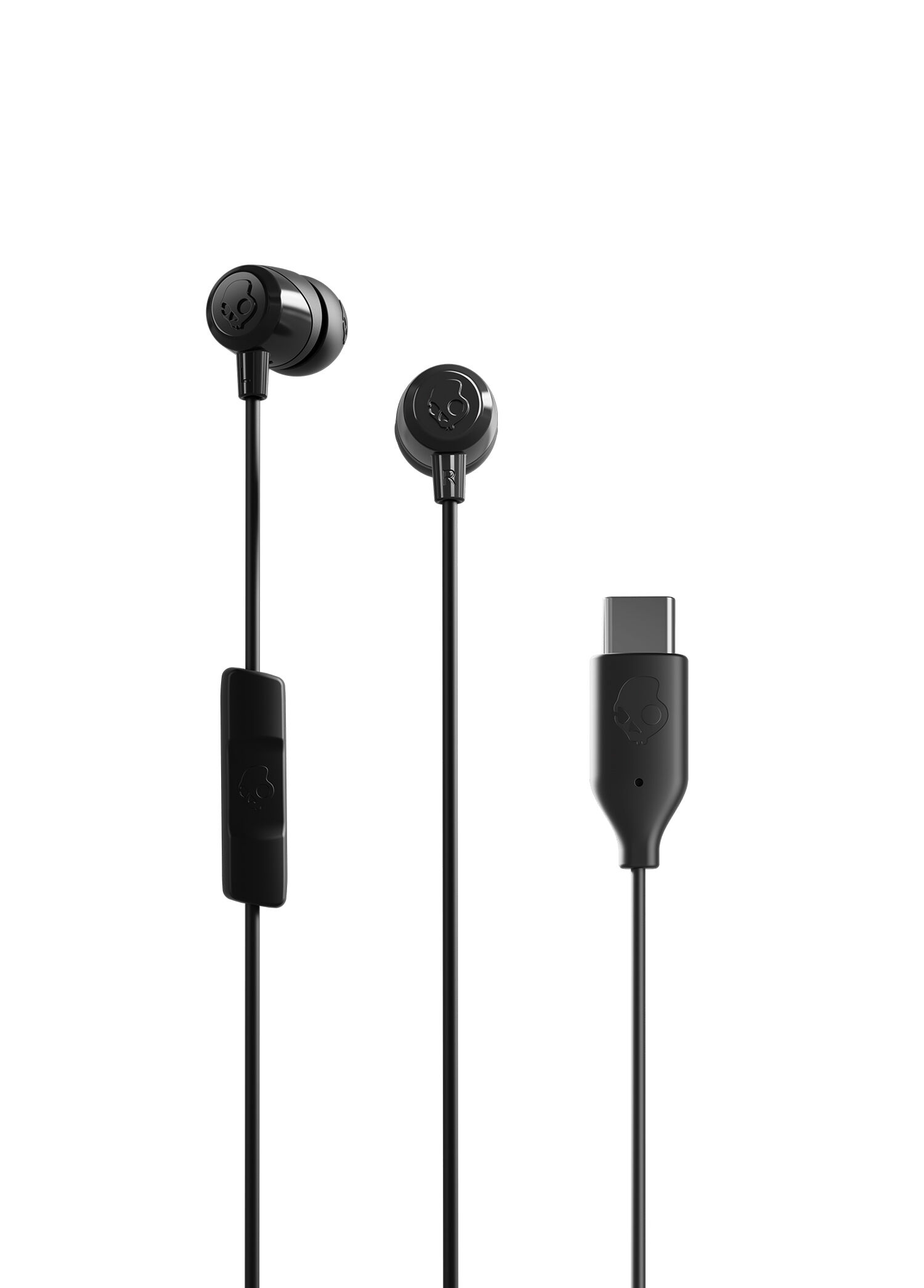 Skullcandy - Jib In Ear Mikrofonlu USB-C Siyah Kulak içi Kablolu Kulaklık S2JMY-S740 - Siyah