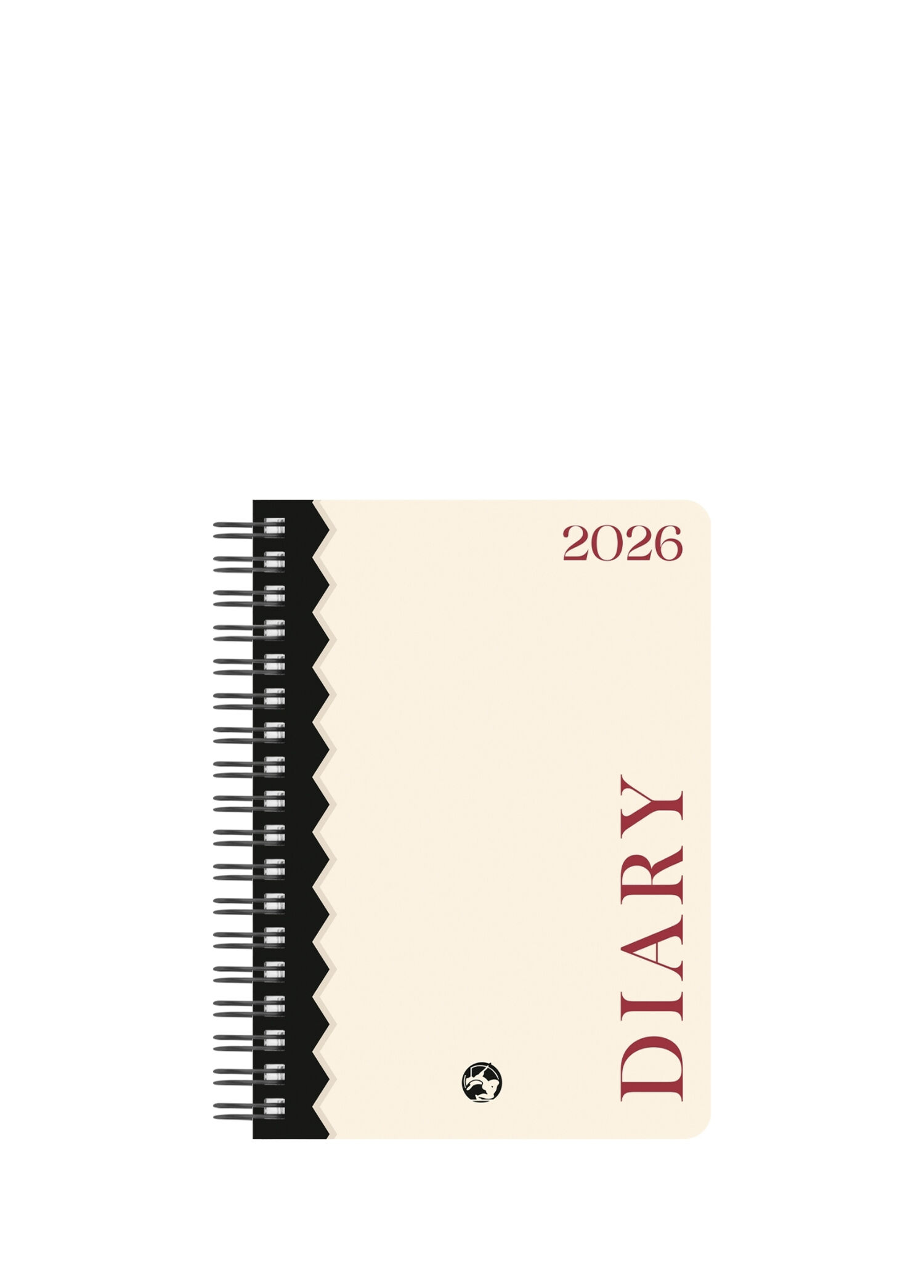 Bold Bej A5 Spiralli 2026 12 Aylık Haftalık Ajanda