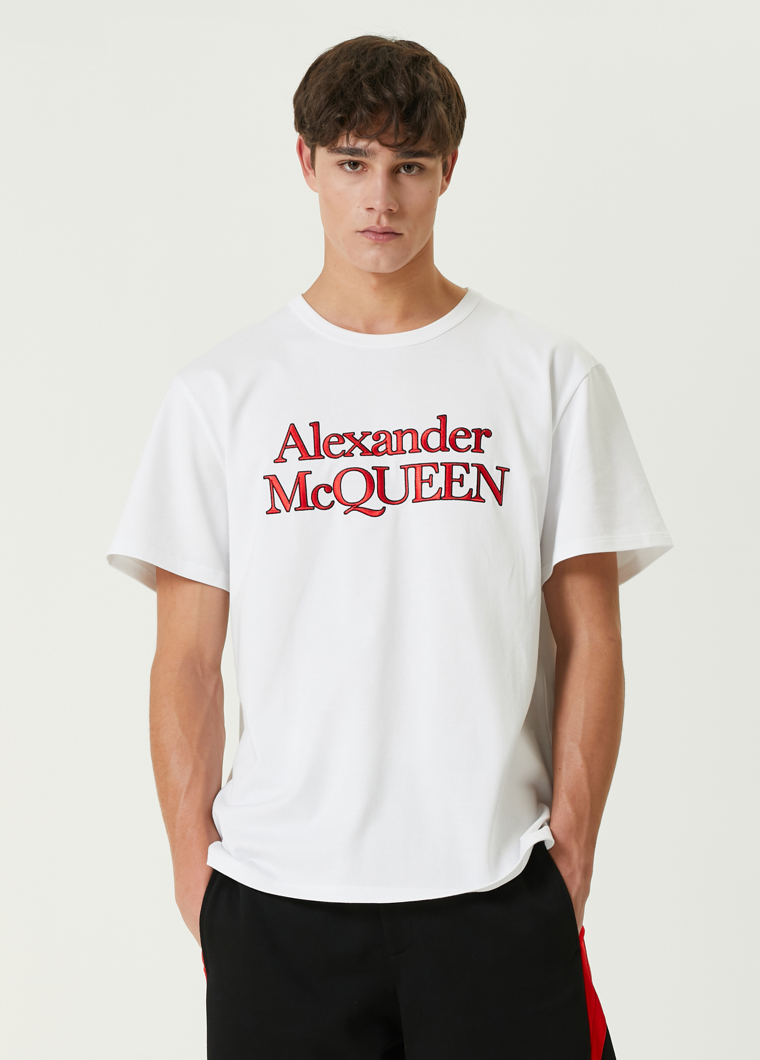 T shirt mcqueen on sale