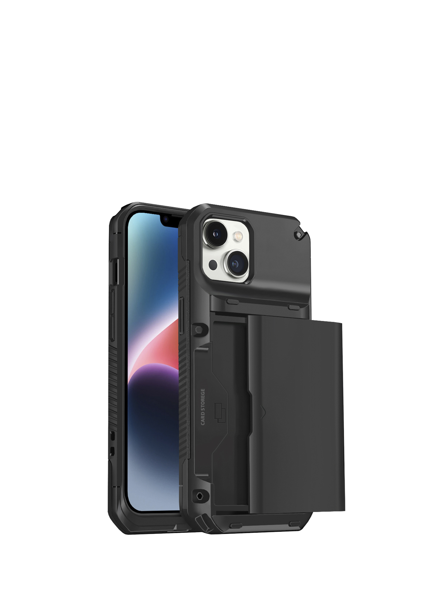 iPhone 14 Slide Armor Siyah Kılıf