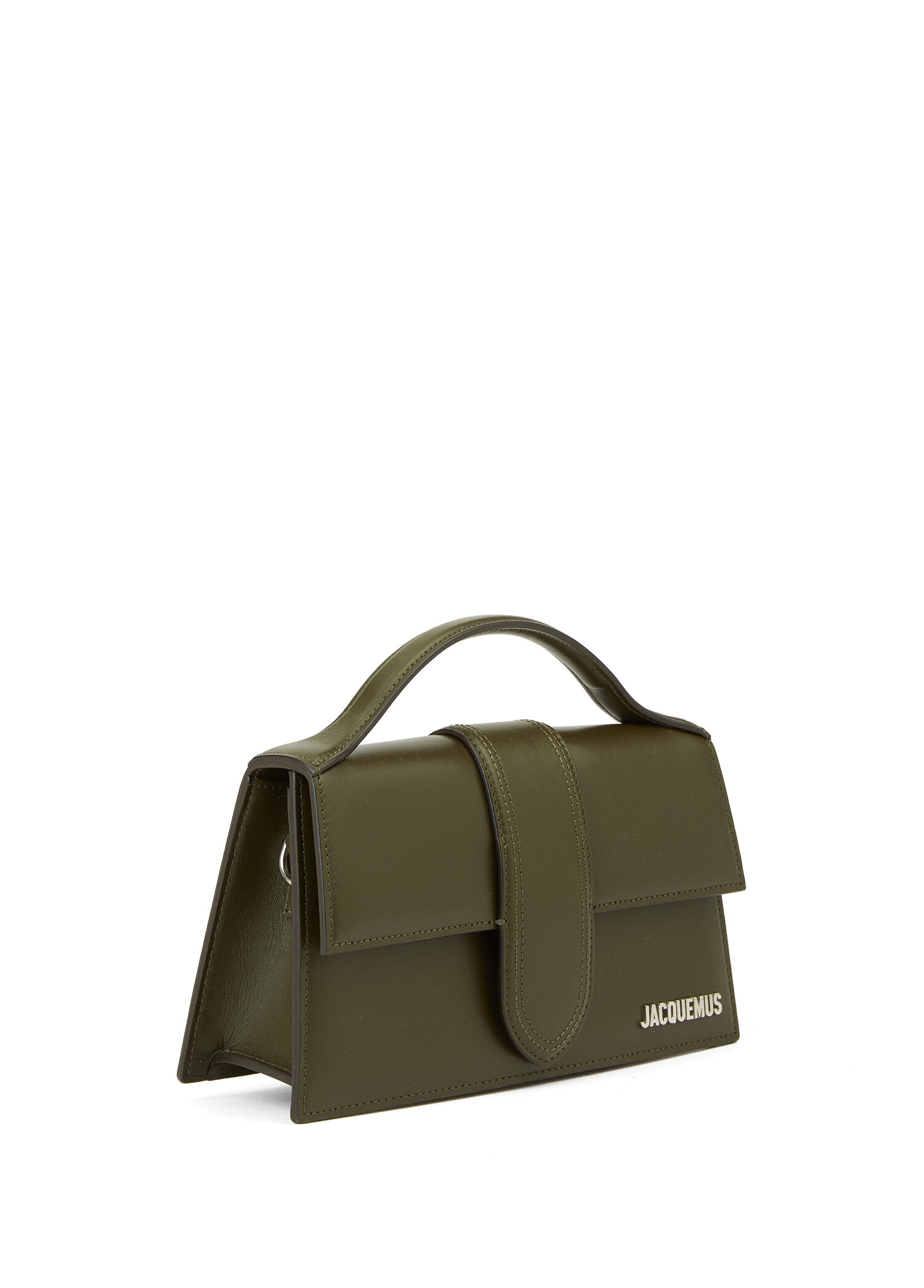 Jacquemus Koyu Haki Kadın Le Grand Bambino Koyu Haki Kadın Deri