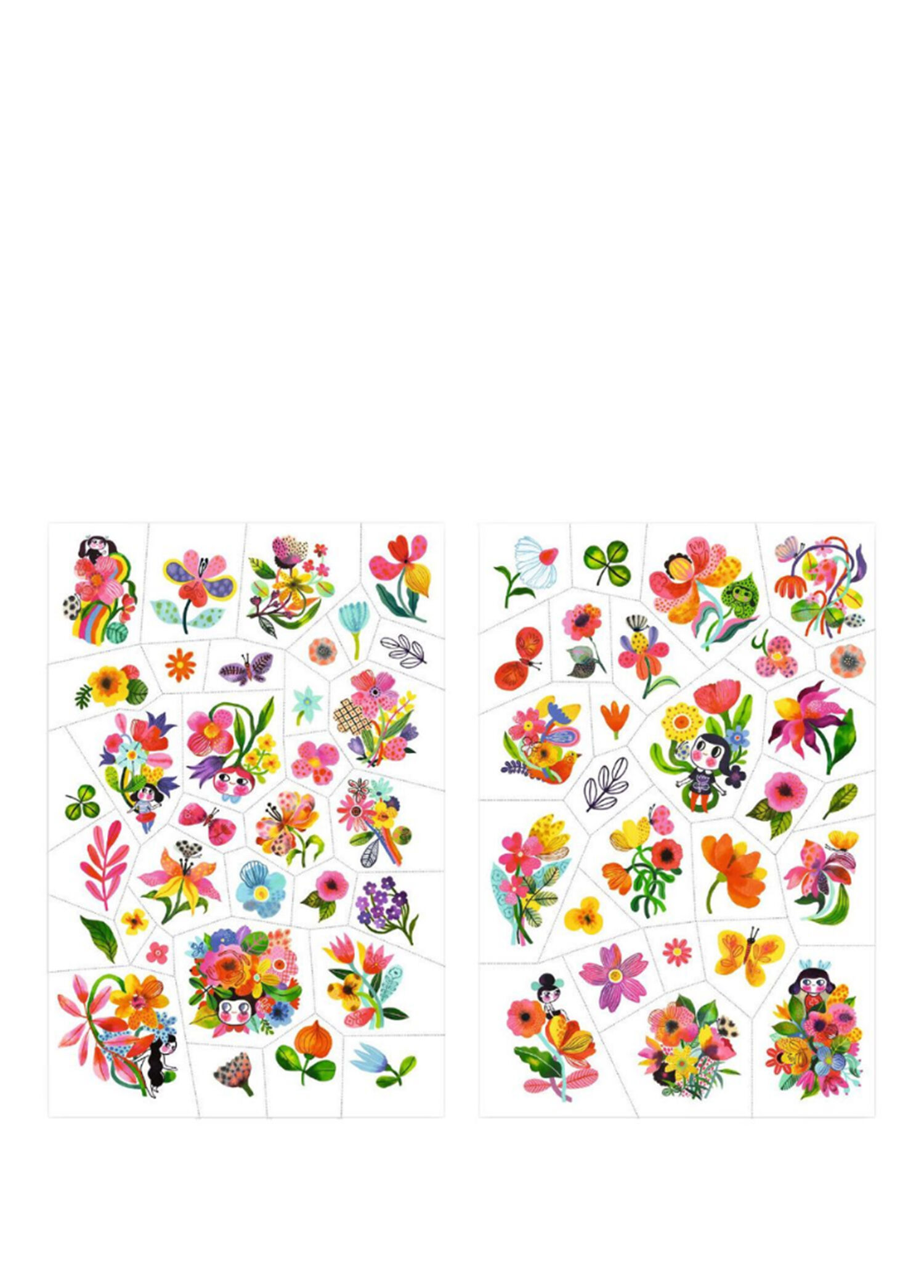 Aqua Flor Unisex Çocuk Dövme