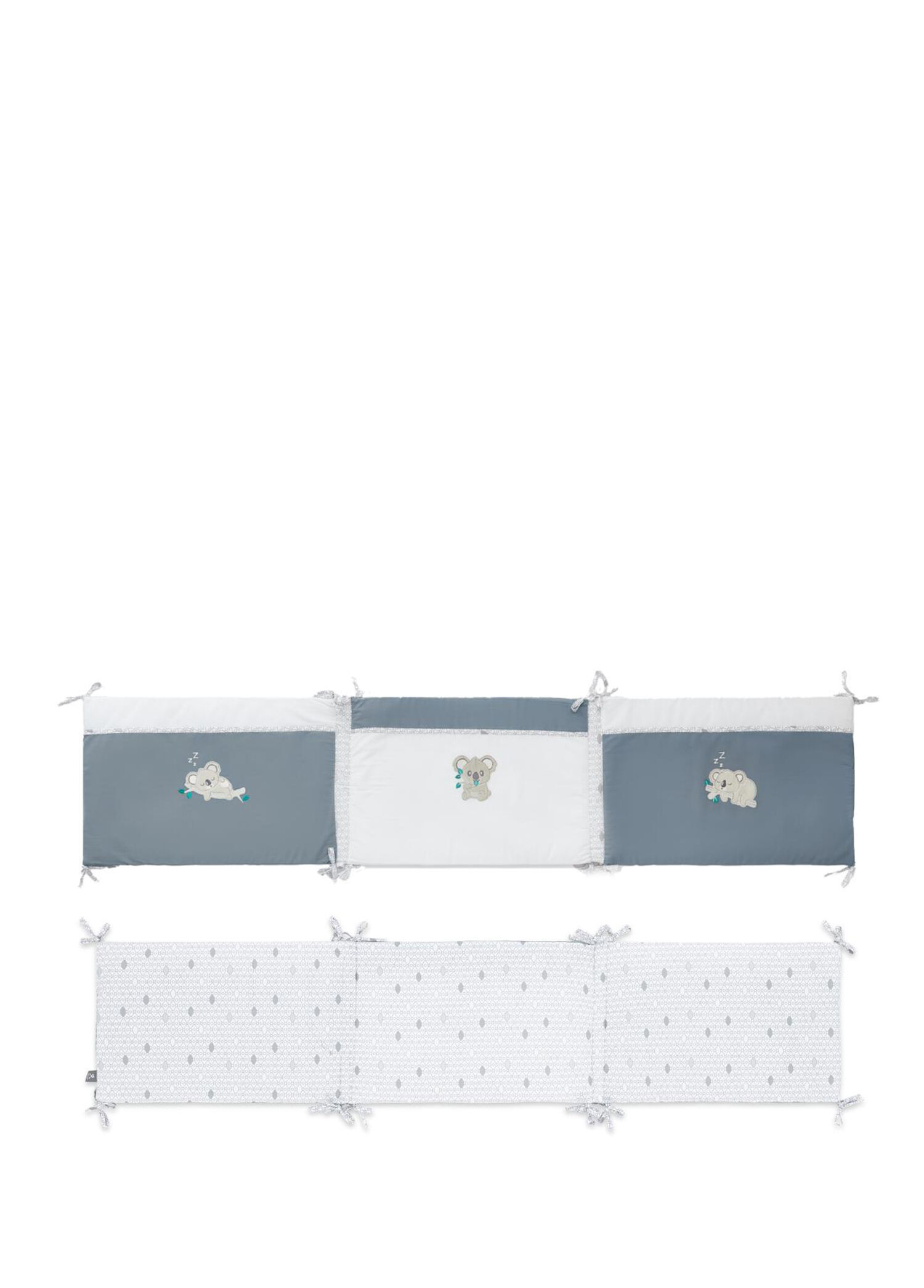 Hero Koala Nakışlı Bebek ve Çocuklar İçin Karyola Kenar Koruyucu 40 x 180 cm