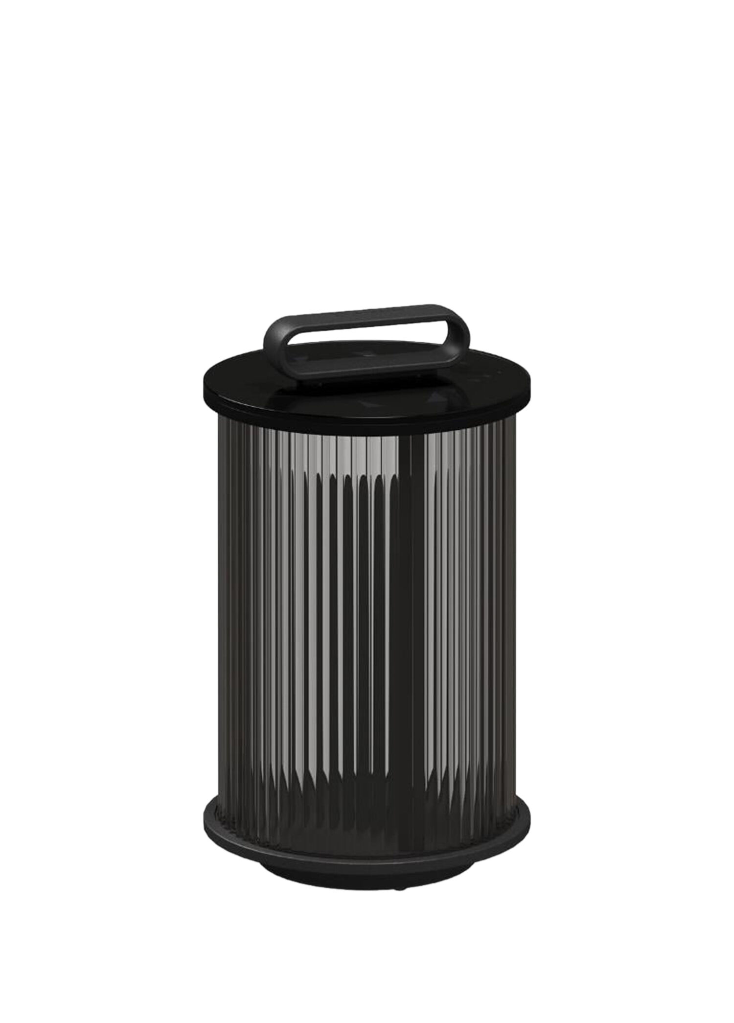 Ambiente Siyah Alüminyum Cam Küçük Boy Bahçe Aydınlatması