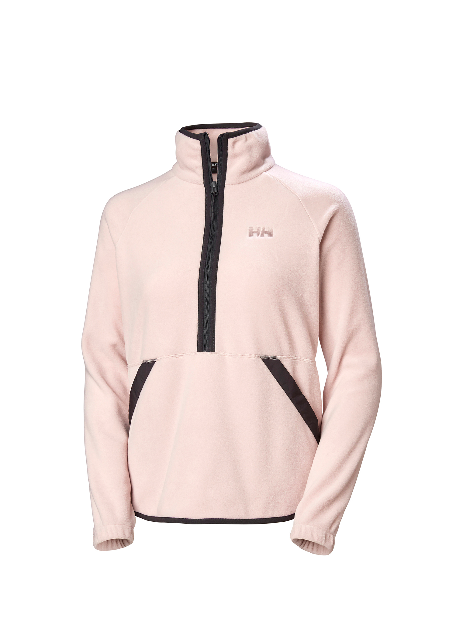 W RIG 1/2 ZIP Açık Pembe Kadın Spor Sweatshirt