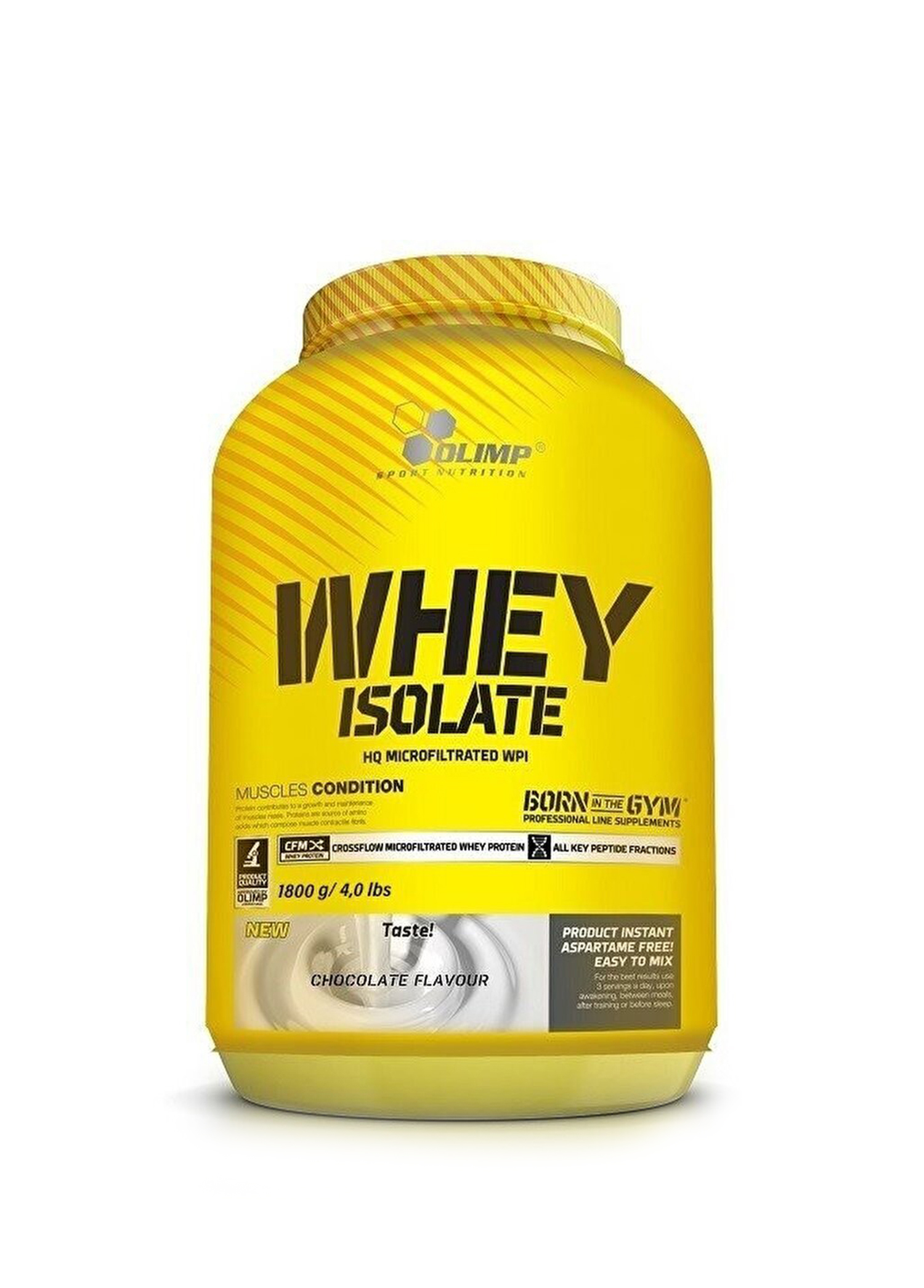 Pure Isolate Çilek Aromalı Whey Protein 1800 gr