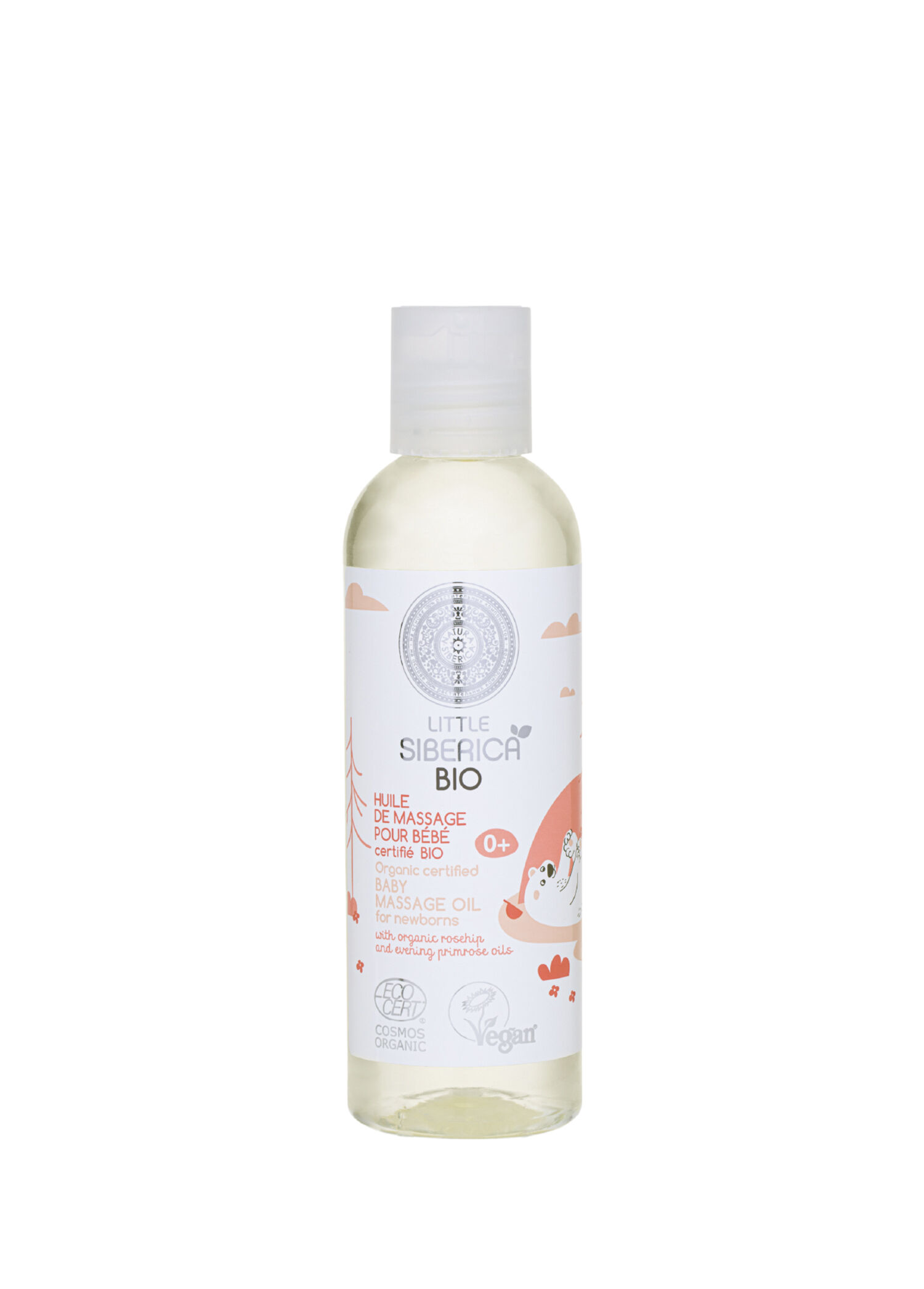 Little Siberica Organik Yenidoğan Banyo Köpüğü 160 ml