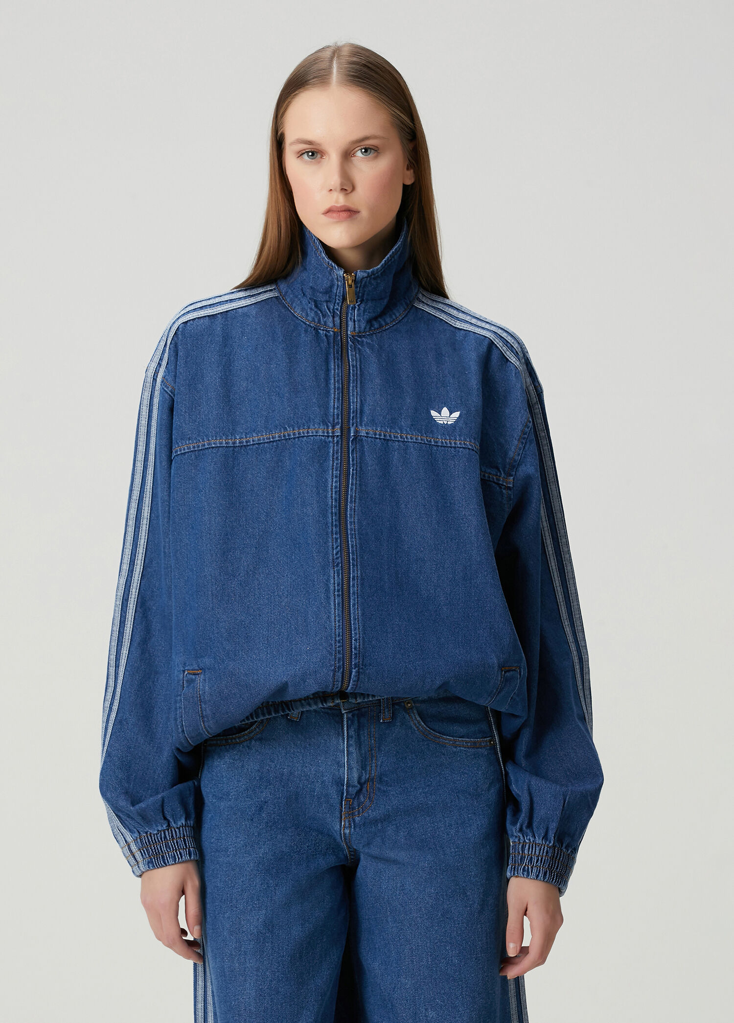 Firebird Adilenium Mavi Denim Eşofman Üstü