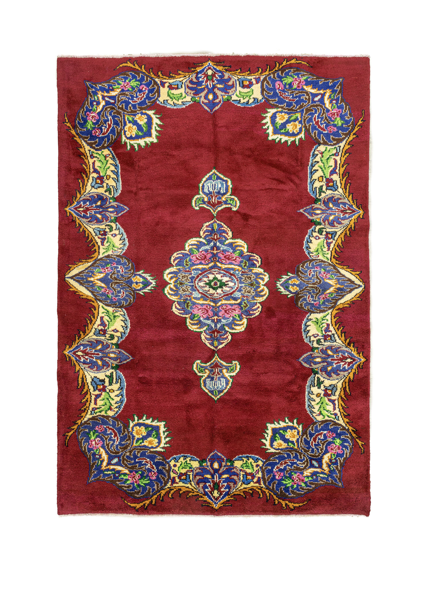 Beytus El Dokuma Kırmızı Köy Halısı 216 x 292 cm