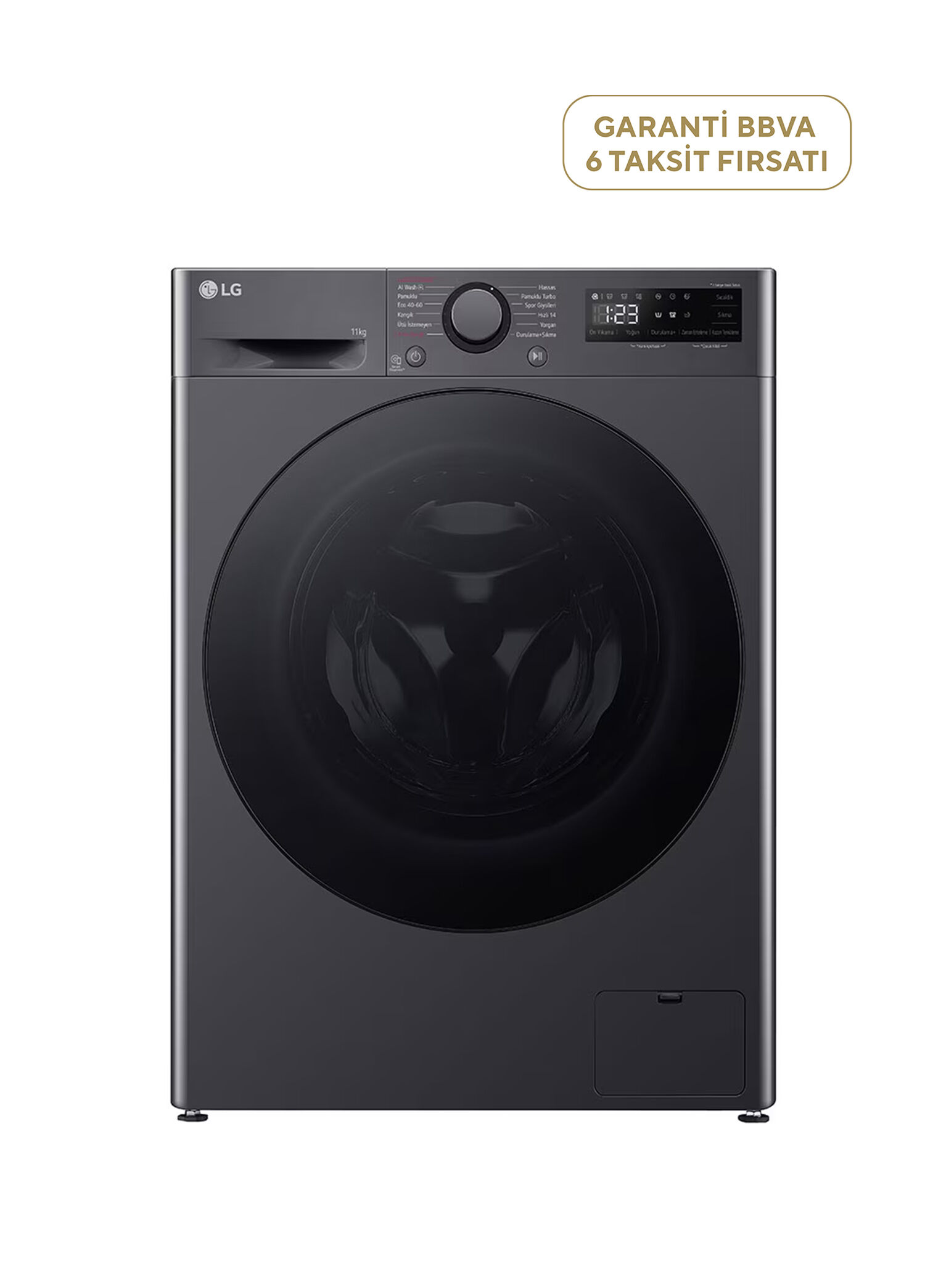 F4Y5EYWYJ.AMBPLTK Siyah Çamaşır Makinesi 11 kg