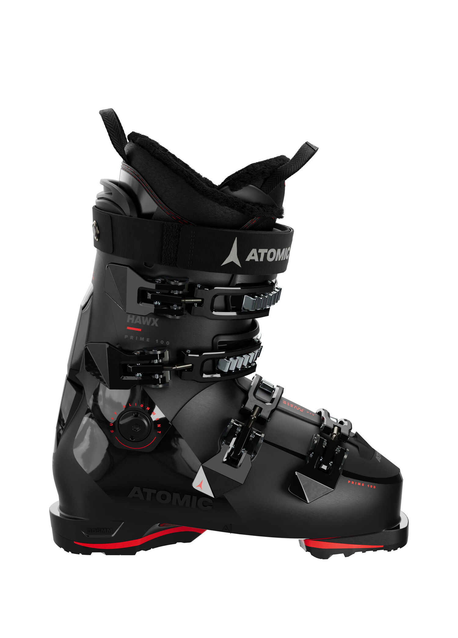 Hawx Prime 100 GW Black Red Erkek Kayak Ayakkabısı