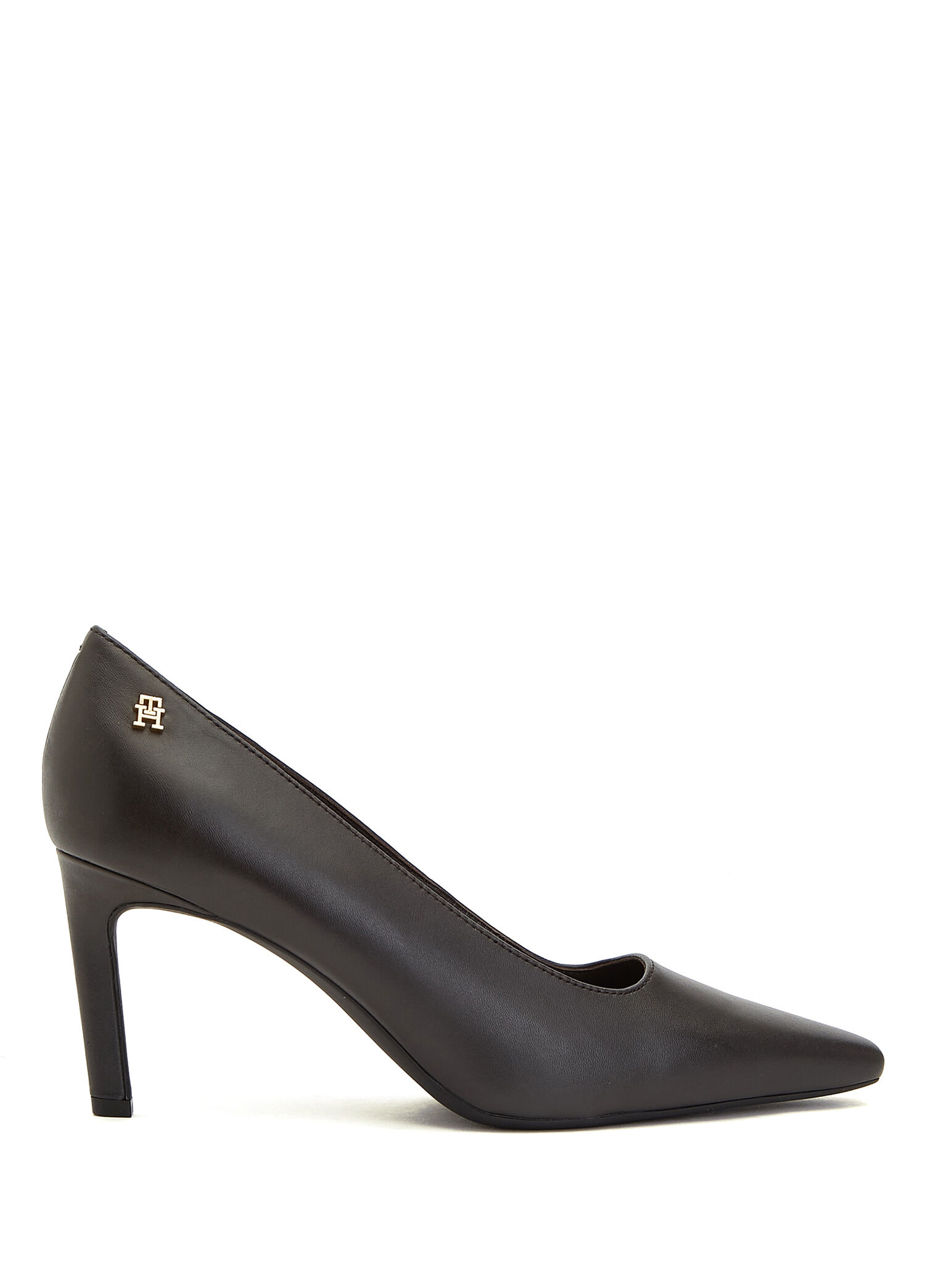 Kahverengi Deri Stiletto