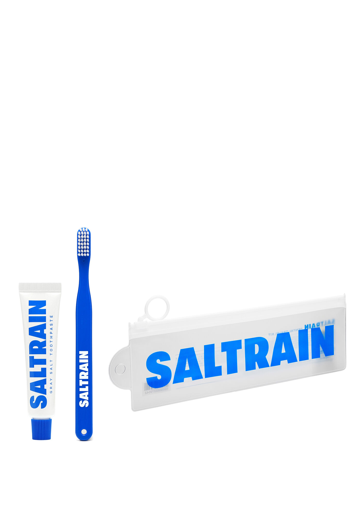Gray Salt Diş Macunu ve Diş Fırçası Seyahat Seti