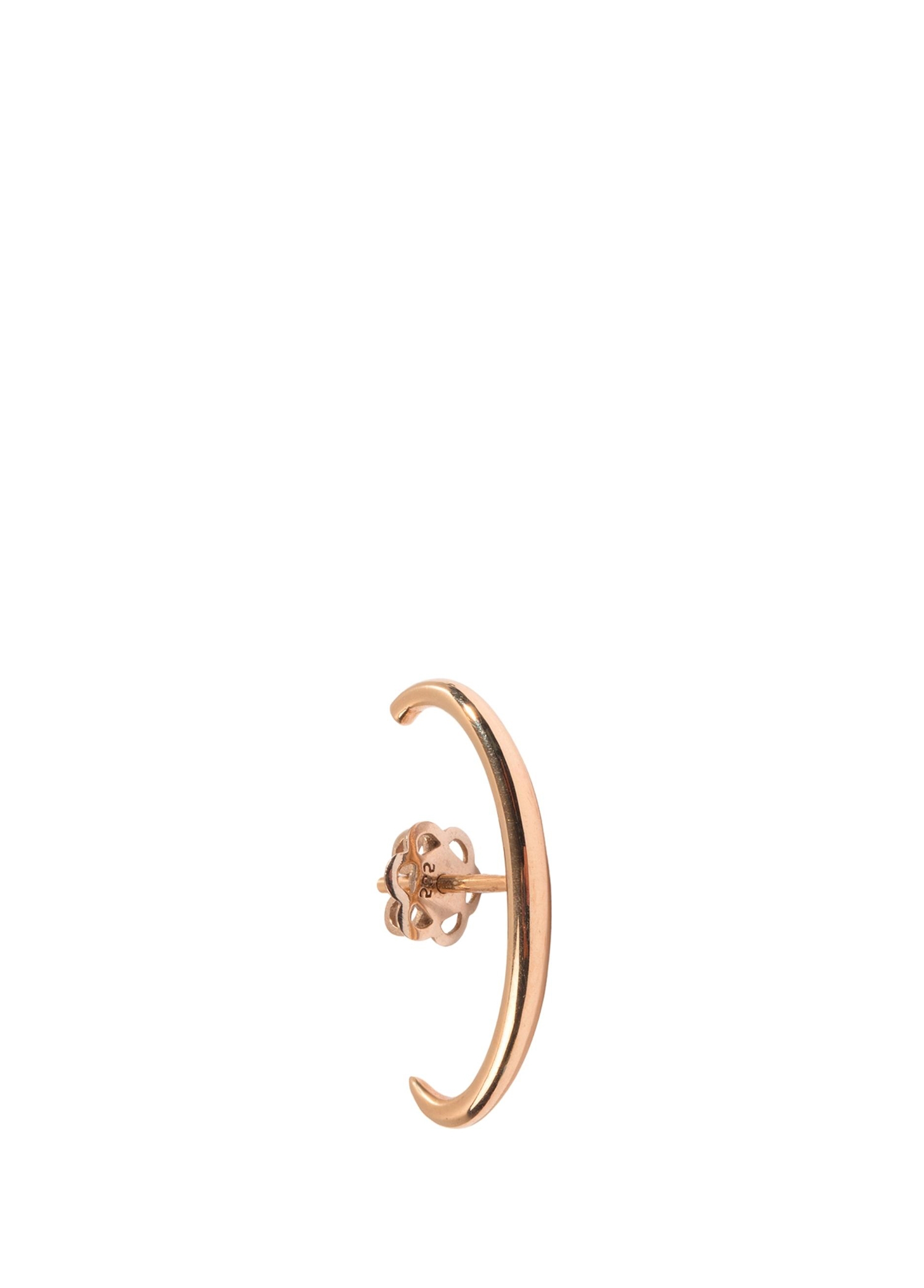 Bold Gold 8 Ayar Rose Gold Ear Cuff