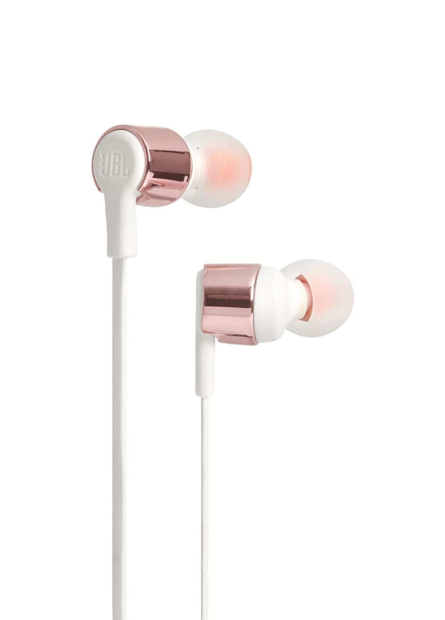 JBL T210 Beyaz Gold Mikrofonlu Kulak içi Kablolu Kulaklık