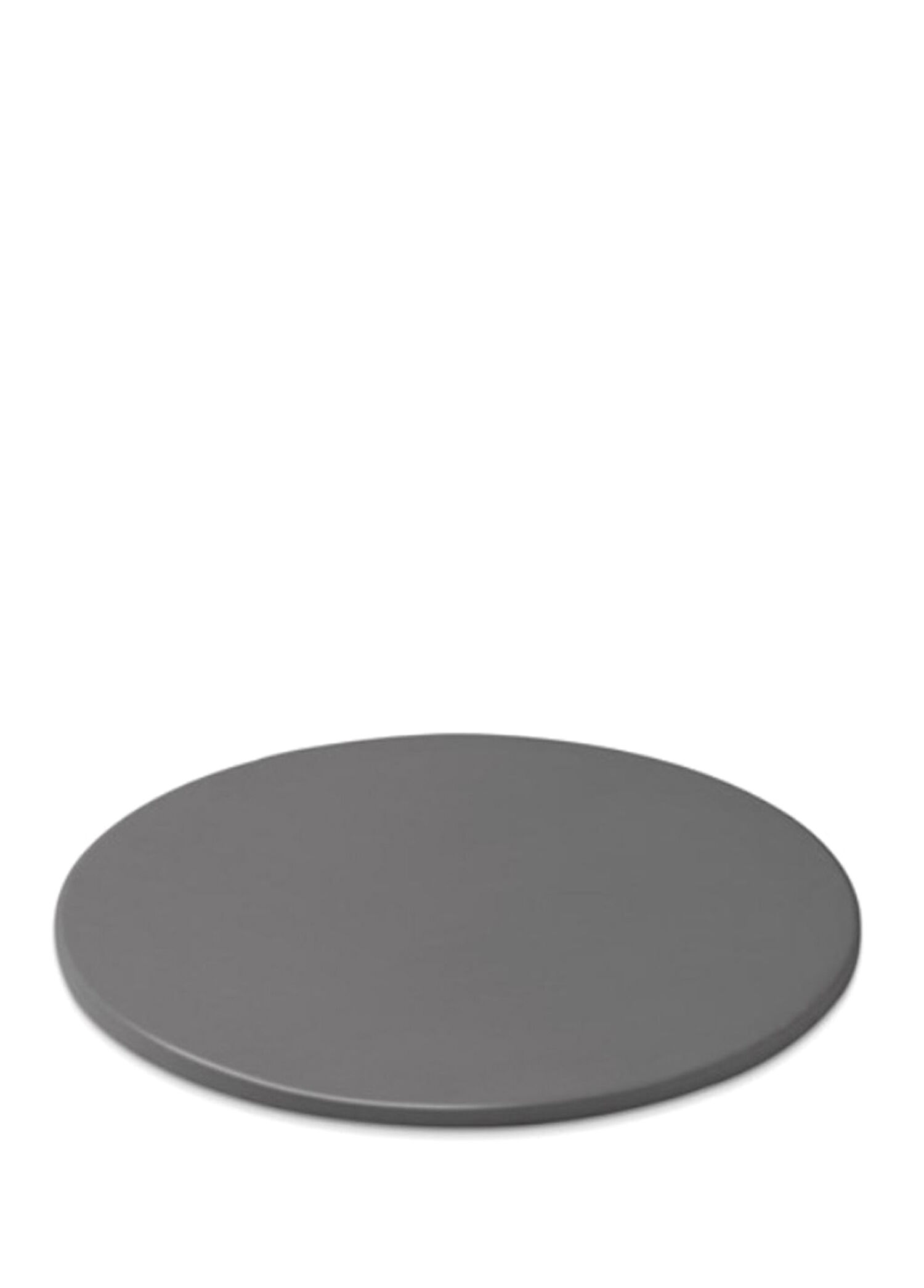 Gri Sırlı Büyük Pizza Taşı 36 cm