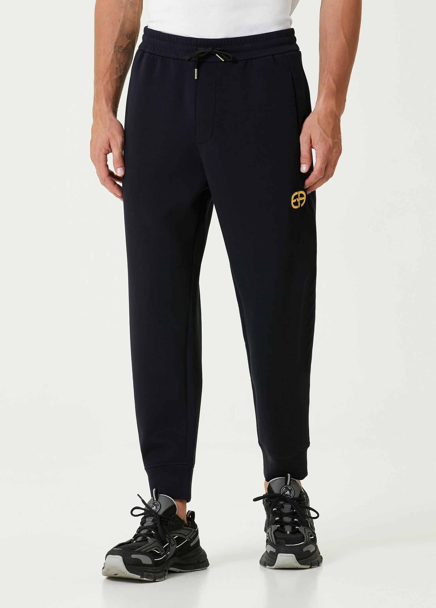 Beymen Siyah Logo Detaylı Jogger Eşofman Altı. 2 Beymen Siyah Logo Detaylı Jogger Eşofman Altı. 2