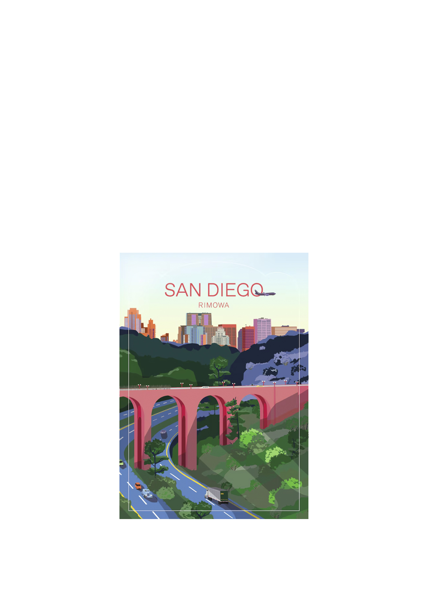 San Diego Landmark Sticker