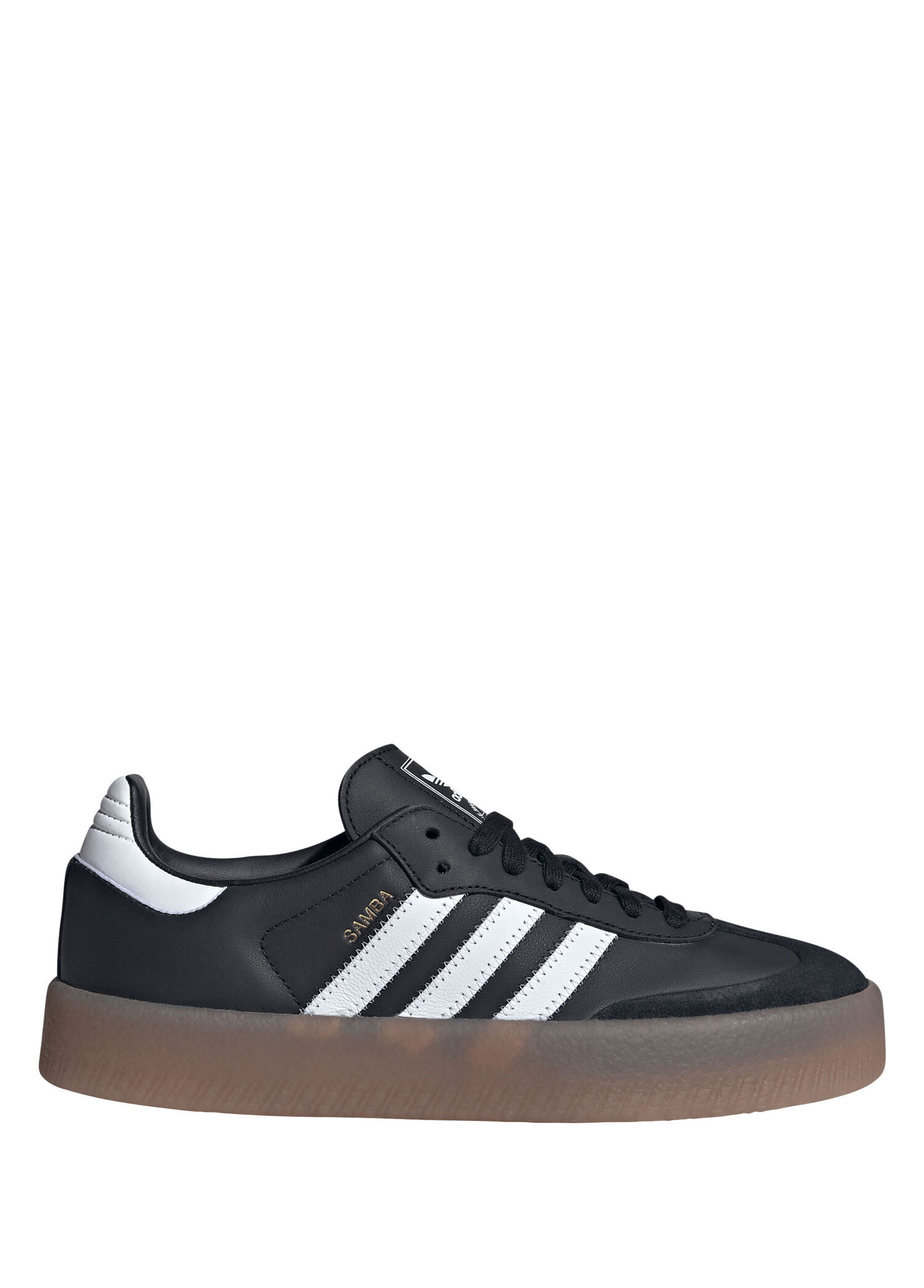 Sambae Siyah Kadın Deri Sneaker