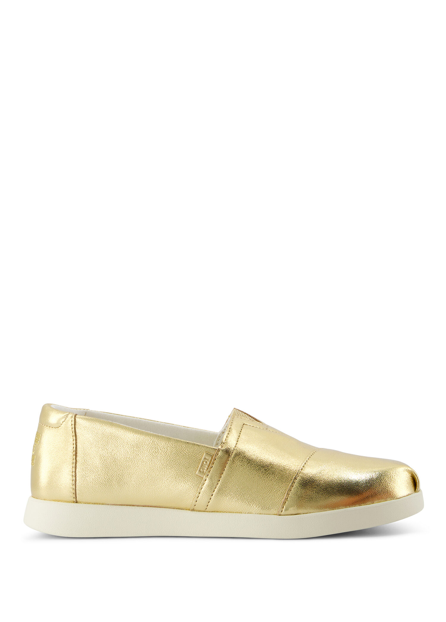 10021745 Alpargata Plus Metallic Napa Deri Kadın Espadril