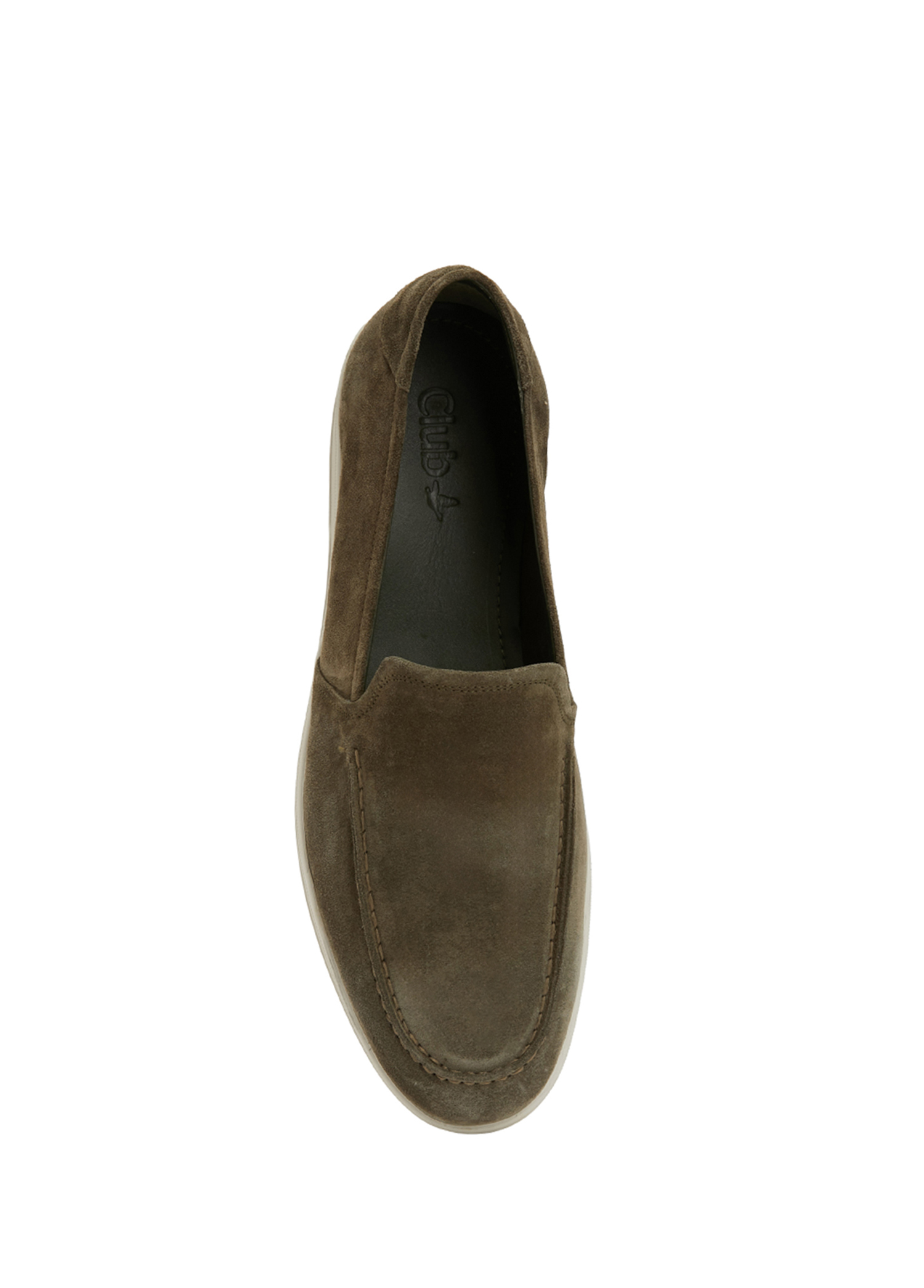 Haki Erkek Deri Loafer_3