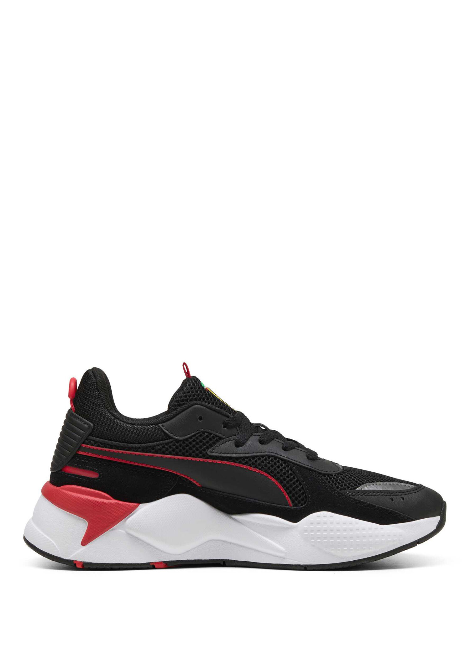 Scuderia Ferrari Hp Rs-X Black Rosso Corsa White Unisex Sneaker