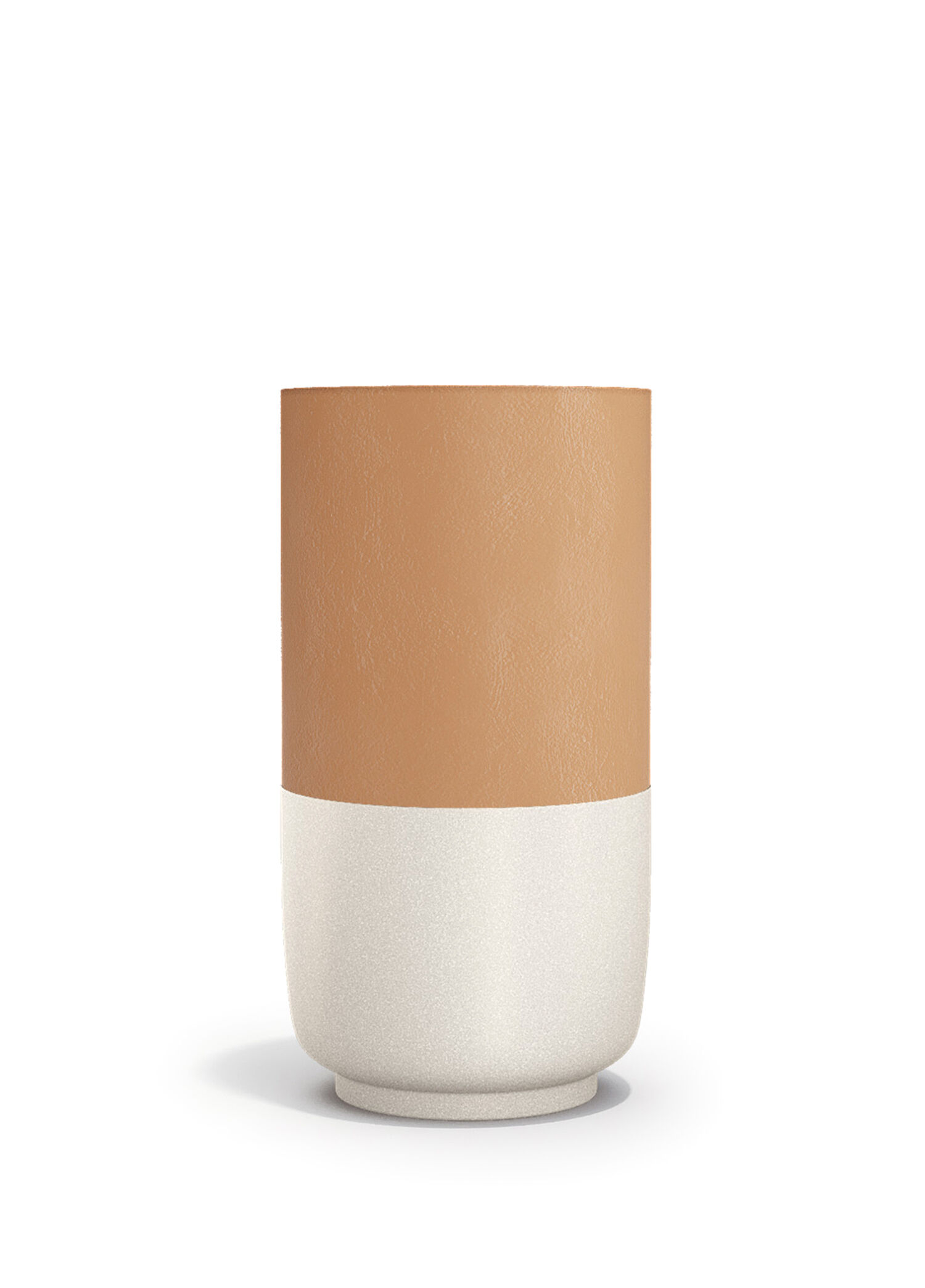 Kuva Terracotta Beyaz Seramik Saksı 50 x 80 cm