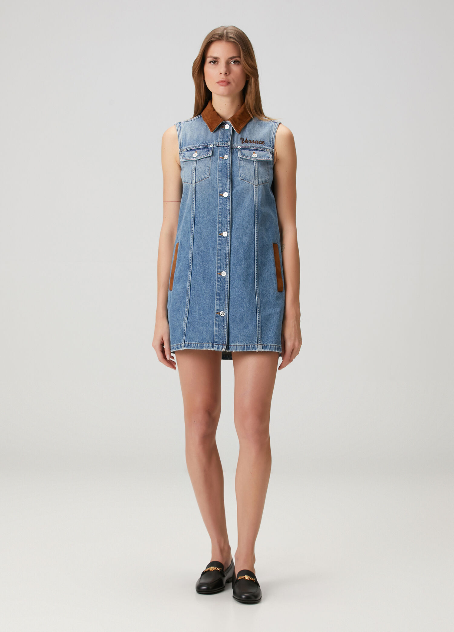 Mavi Mini Denim Elbise