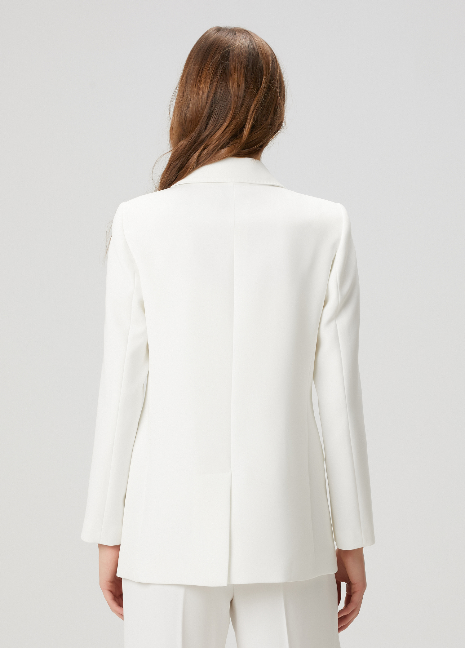 Beyaz Kruvaze Blazer_6