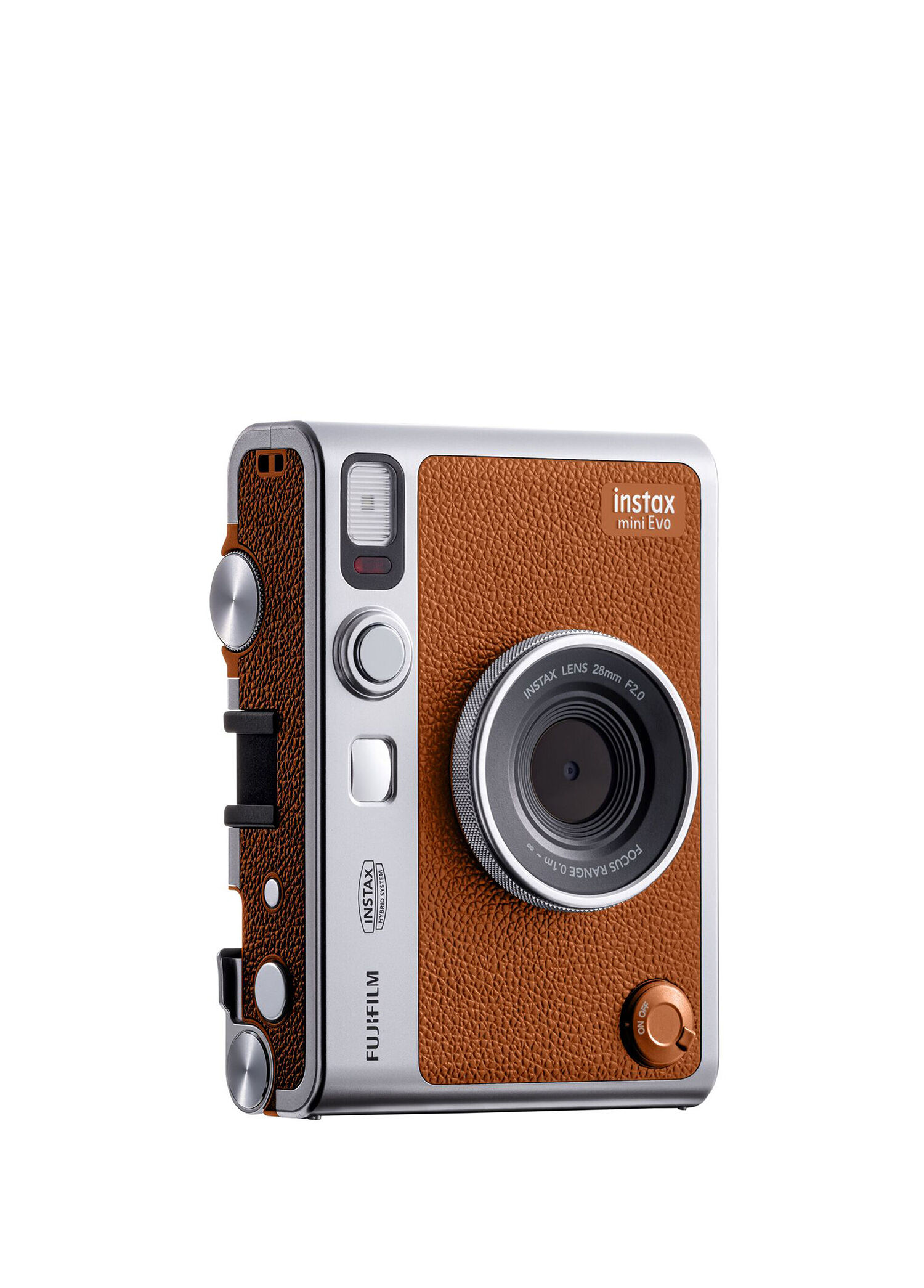 FUJIFILM instax - Instax Mini Evo Kahverengi Fotoğraf Makinesi +