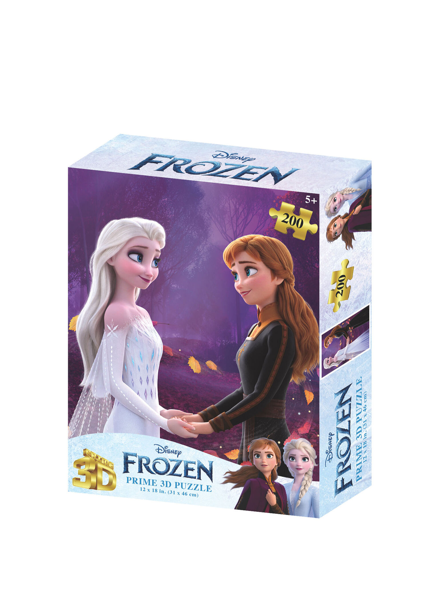 Disney Frozen 200 Parça 3D Puzzle