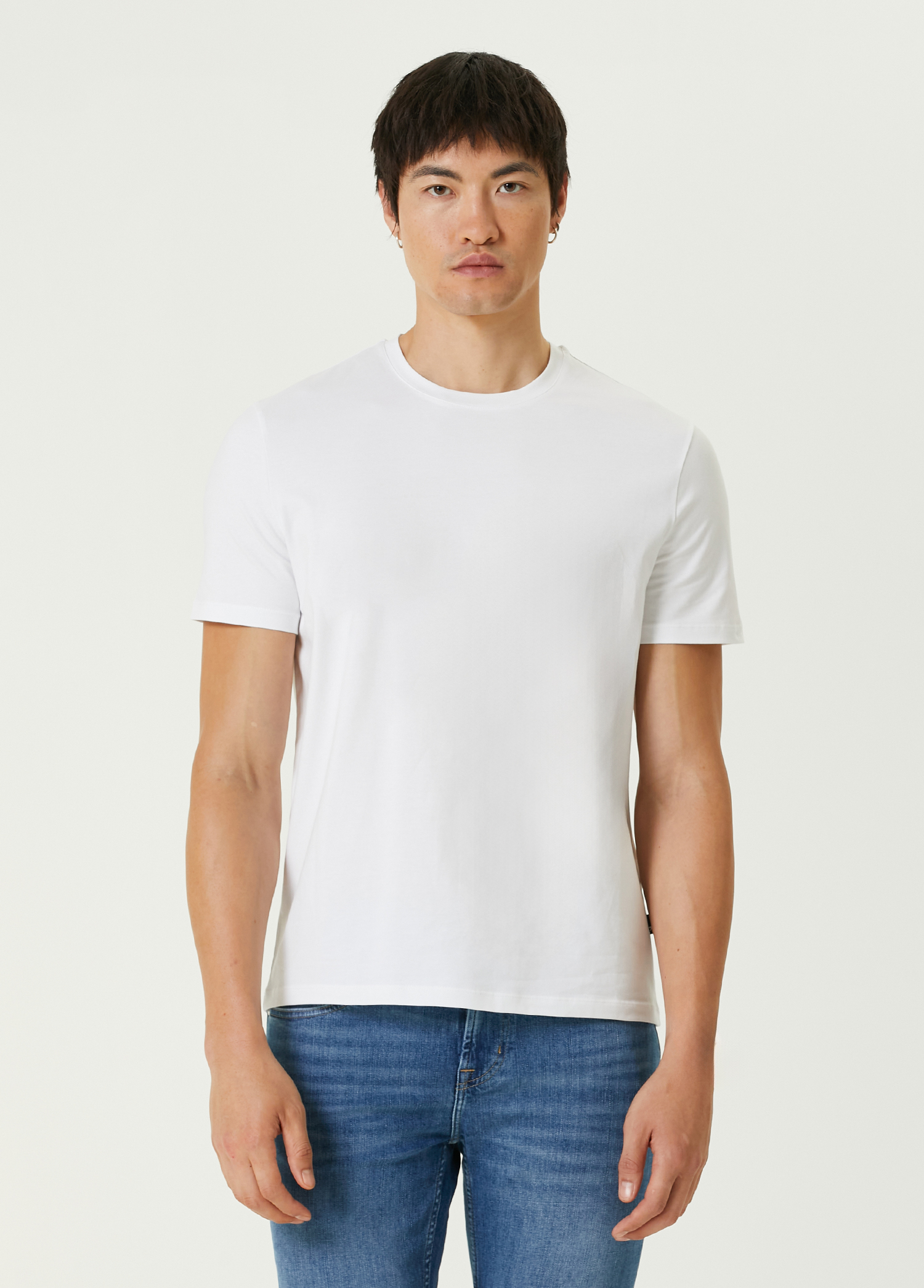 Beyaz Basic T-shirt