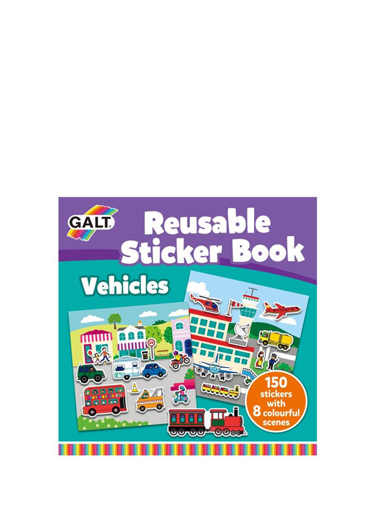 Vehicles Reusable Eğitici Kitap