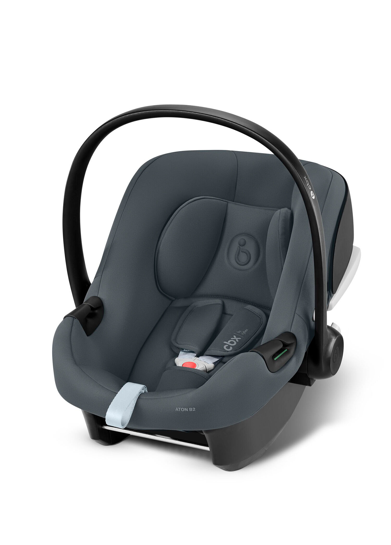 Aton B2 i-size  Adac Ödüllü 0-13 kg Steel Grey Bebek Puset Ana Kucağı