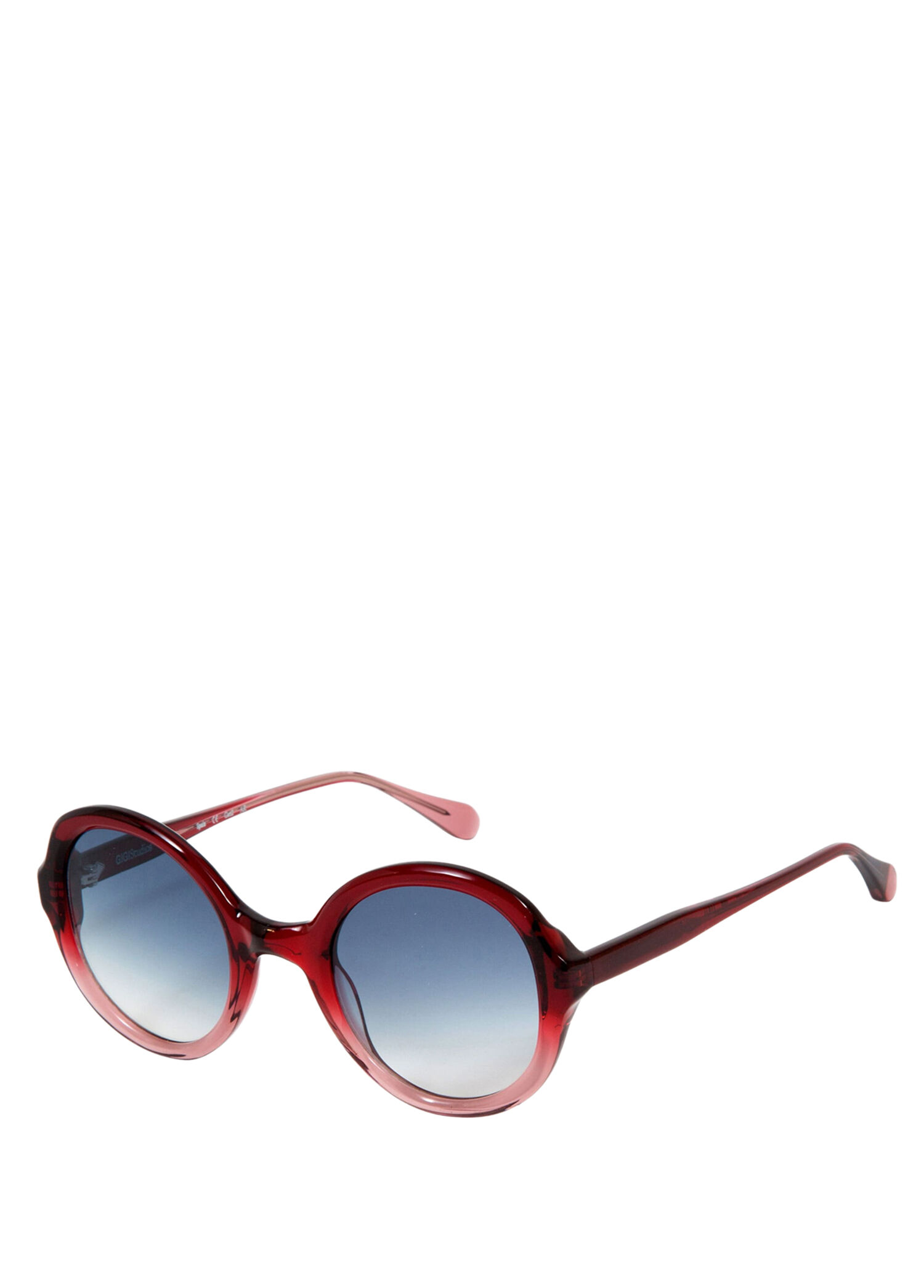 XS Lulu 6687 6 Oval Bordo Degrade Kadın Güneş Gözlüğü