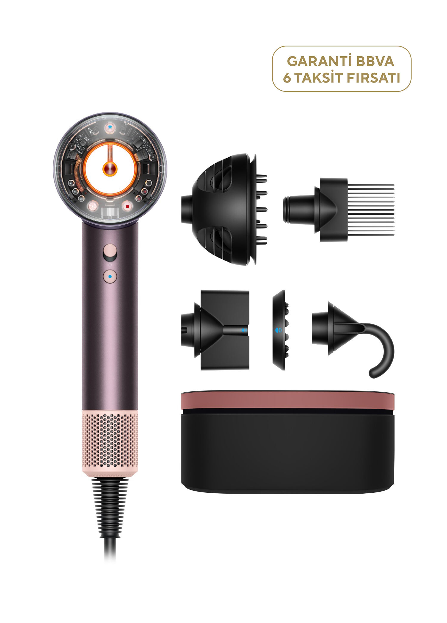 Supersonic Nural™ Jasper Plum Saç Kurutma Makinesi