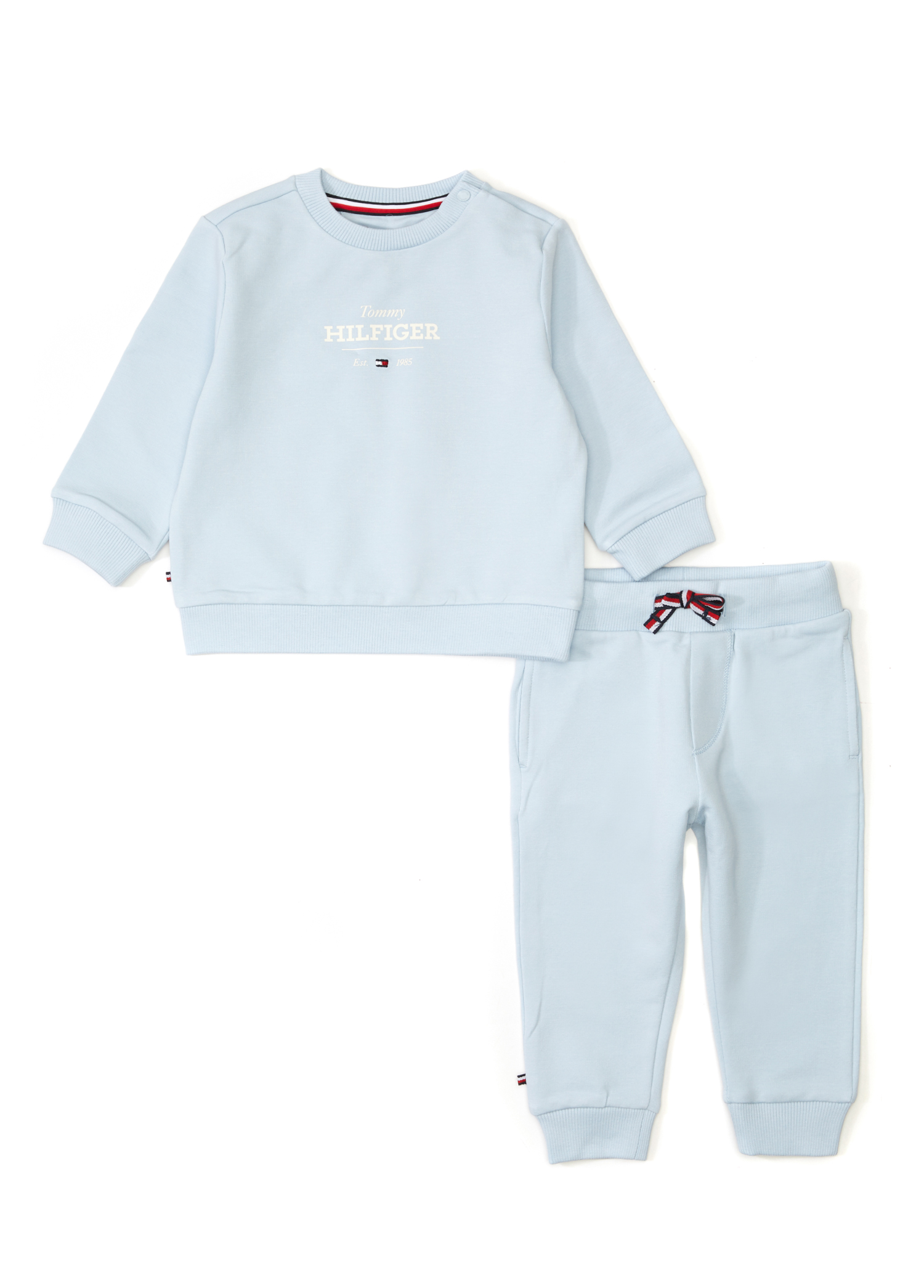 Mavi 2li Unisex Çocuk Organik Pamuk Set