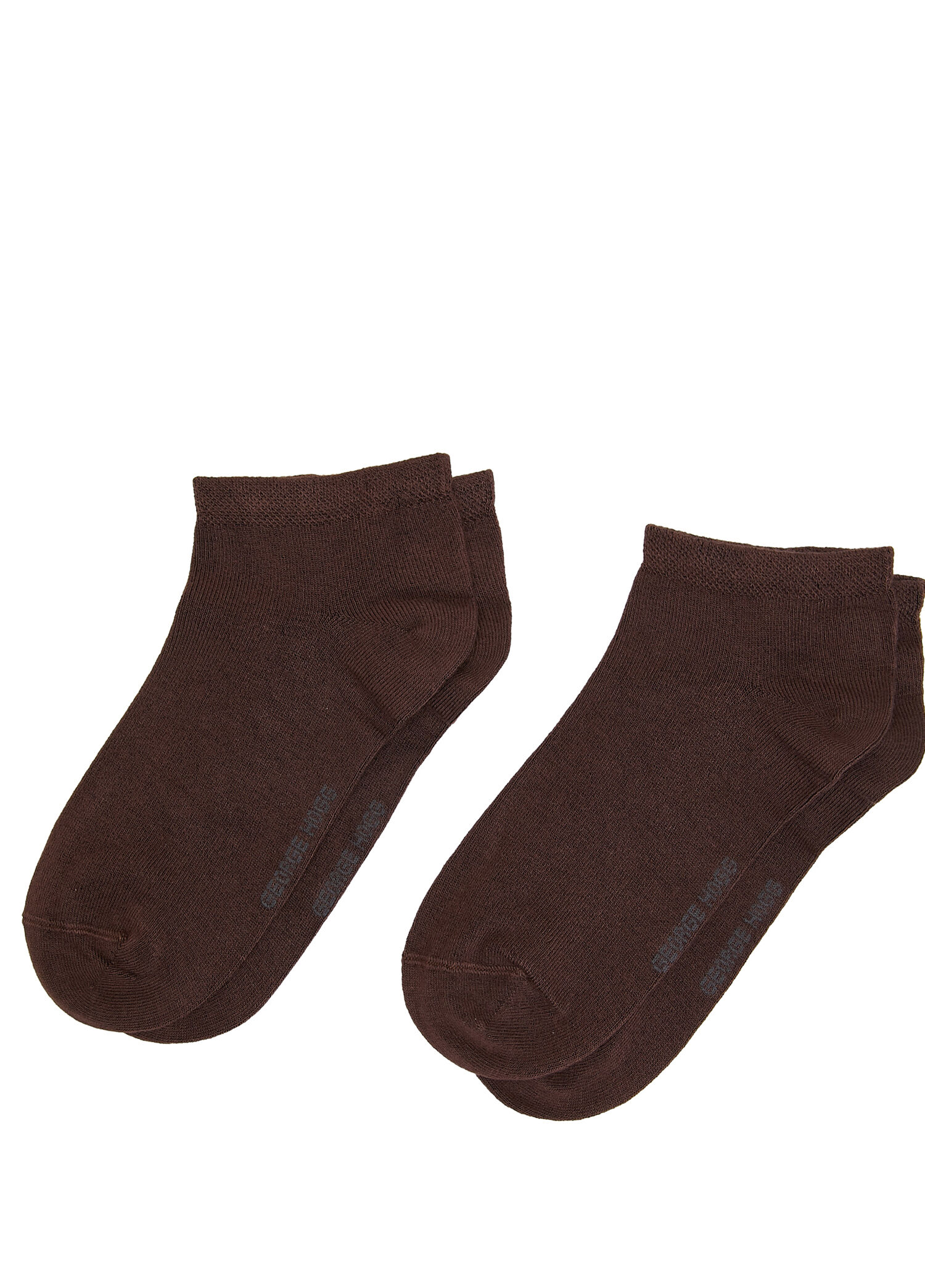 2-Pack Brown Men's Socks