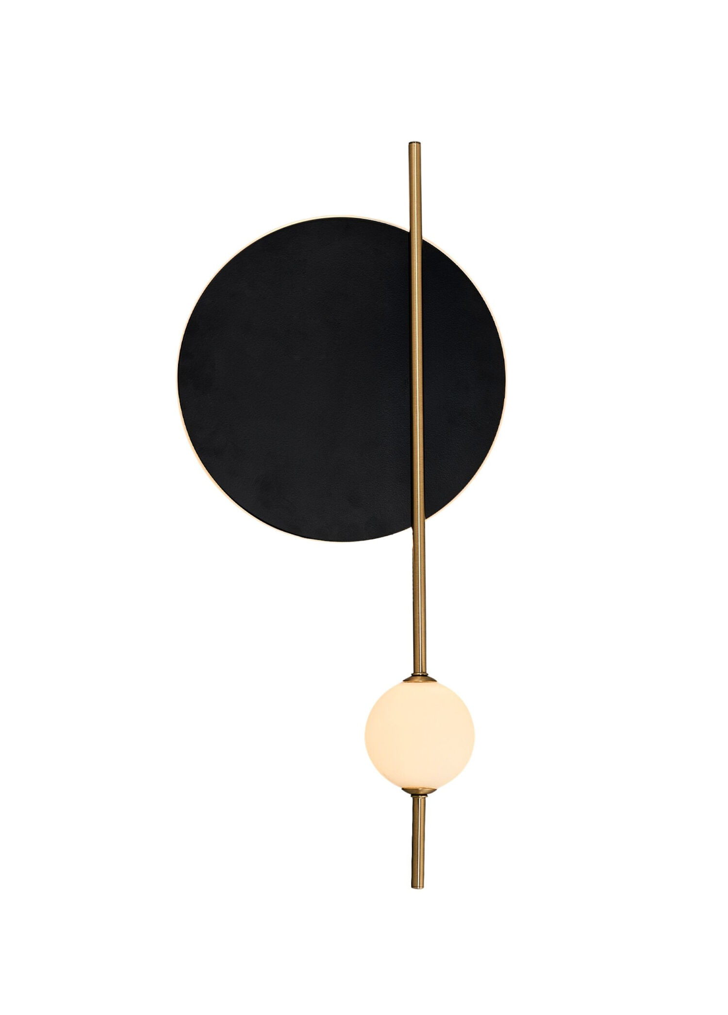 Solar Gold Metal Led Pano Aplik