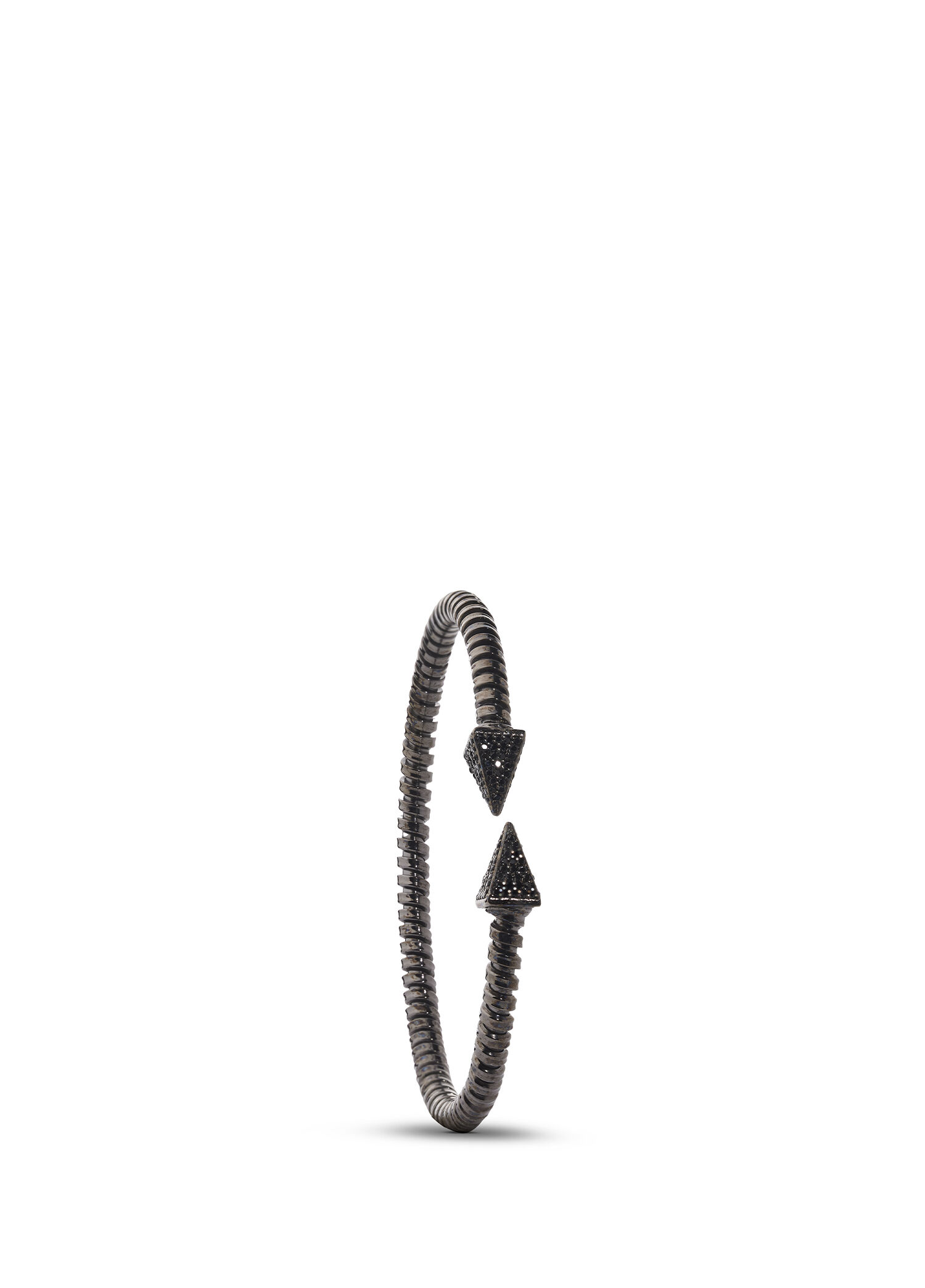 Black Spire 925 Ayar Gümüş Erkek Bileklik