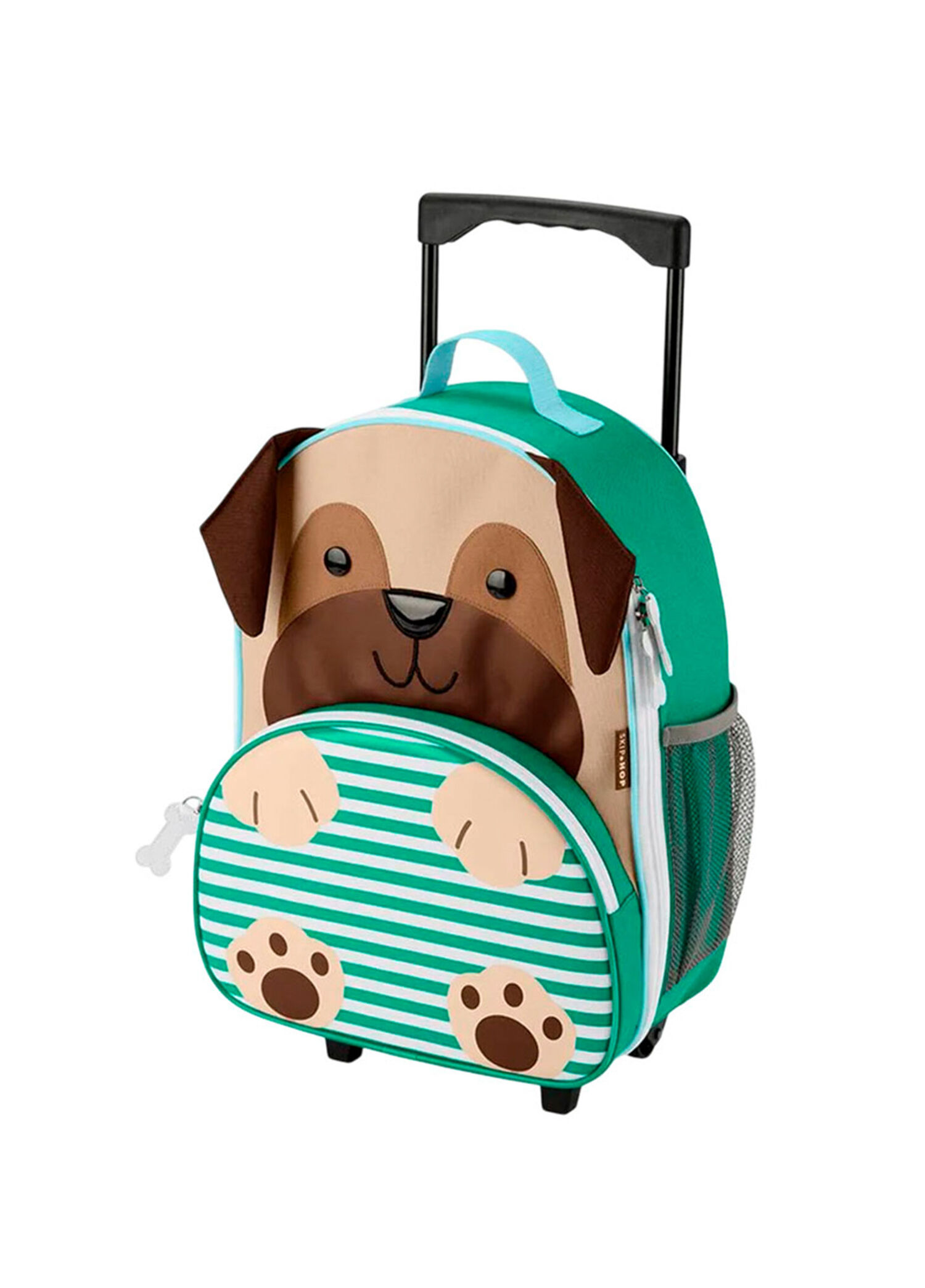 Zoo Pug Tekerlekli Unisex Çocuk Okul Çantası