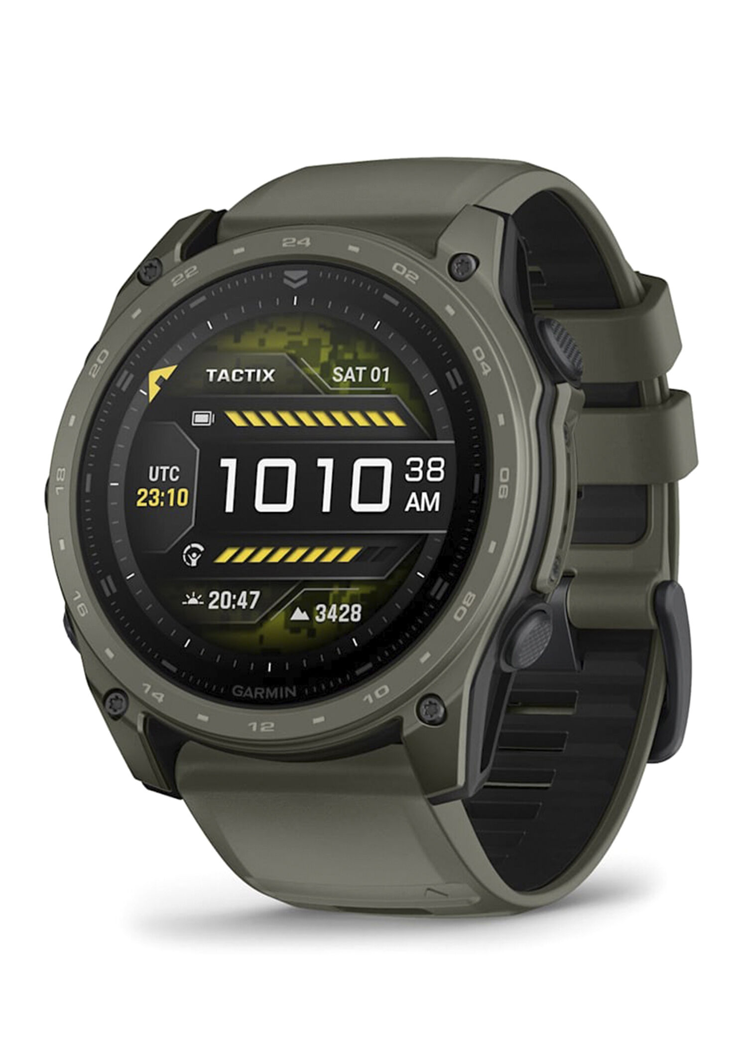 Tactix 8 51 mm Amoled Cerakote Kaplama Silikon Kayışlı Akıllı Saat