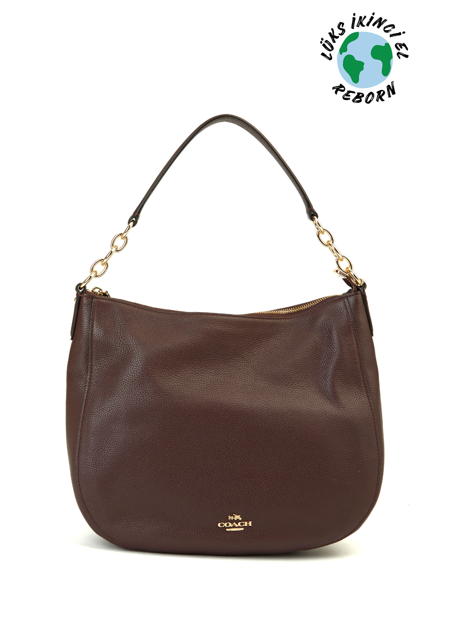 【新品】COACH CHELSEA フラットシューズ US5.5 JPN22.5 Beymen Reborn - Coach Chelsea Hobo Çanta - Bordo