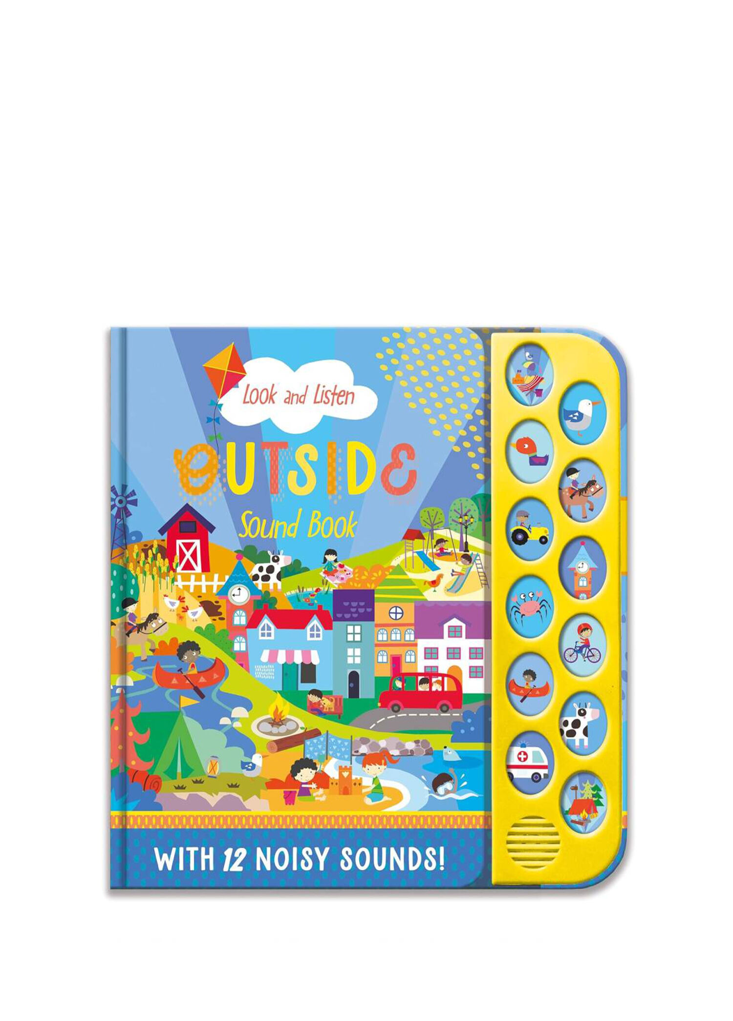 Outside 12 Button Sound Book Yabancı Dil Sesli Çocuk Kitabı