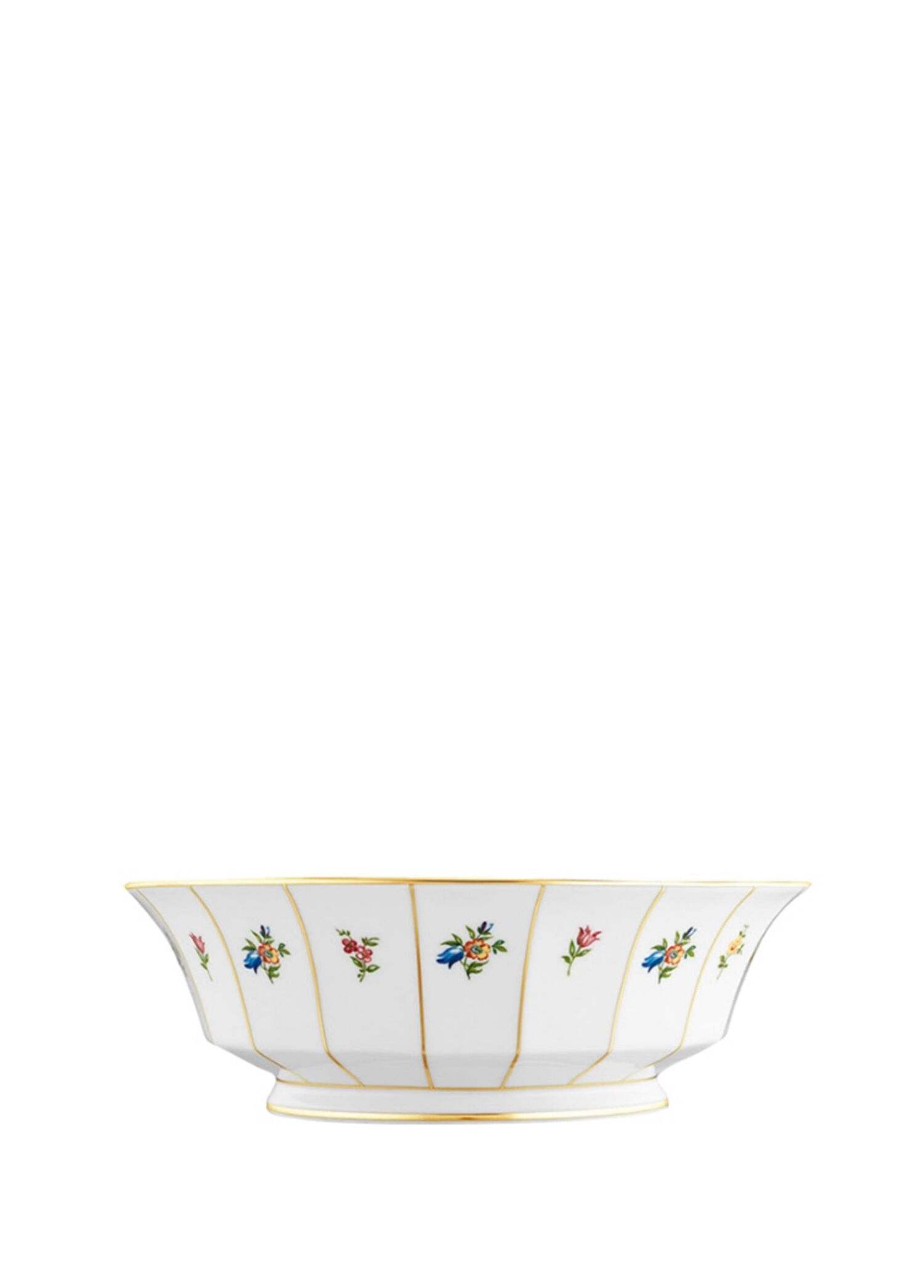 Grecque Mille Fleurs Porselen Salata Kasesi