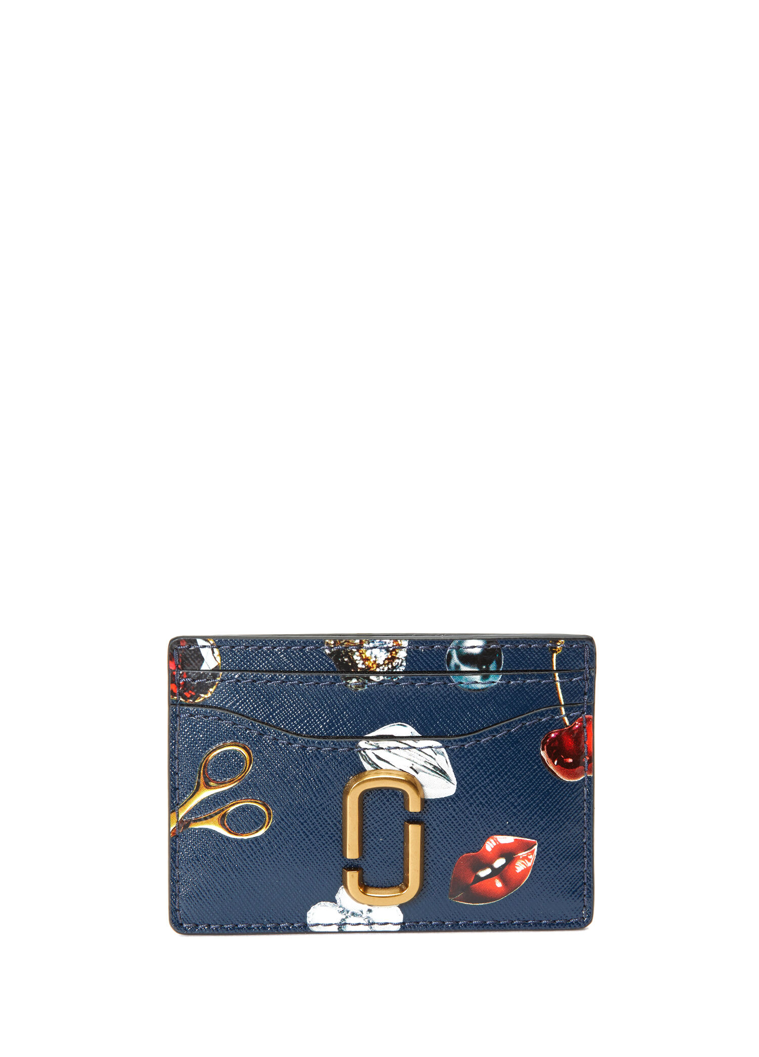 The Trinket Utility Snapshot Lacivert Deri Kartlık