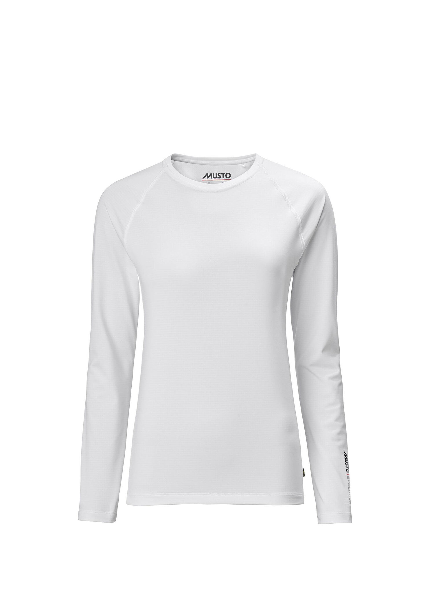 Evo Sunblock Antique Sail White Likra Uzun Kollu Kadın Spor T-shirt