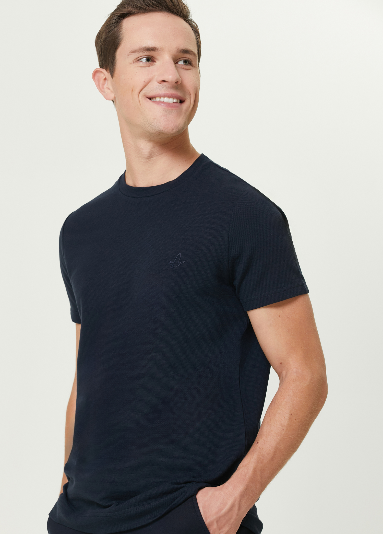 Relax Fit Lacivert T-shirt_1
